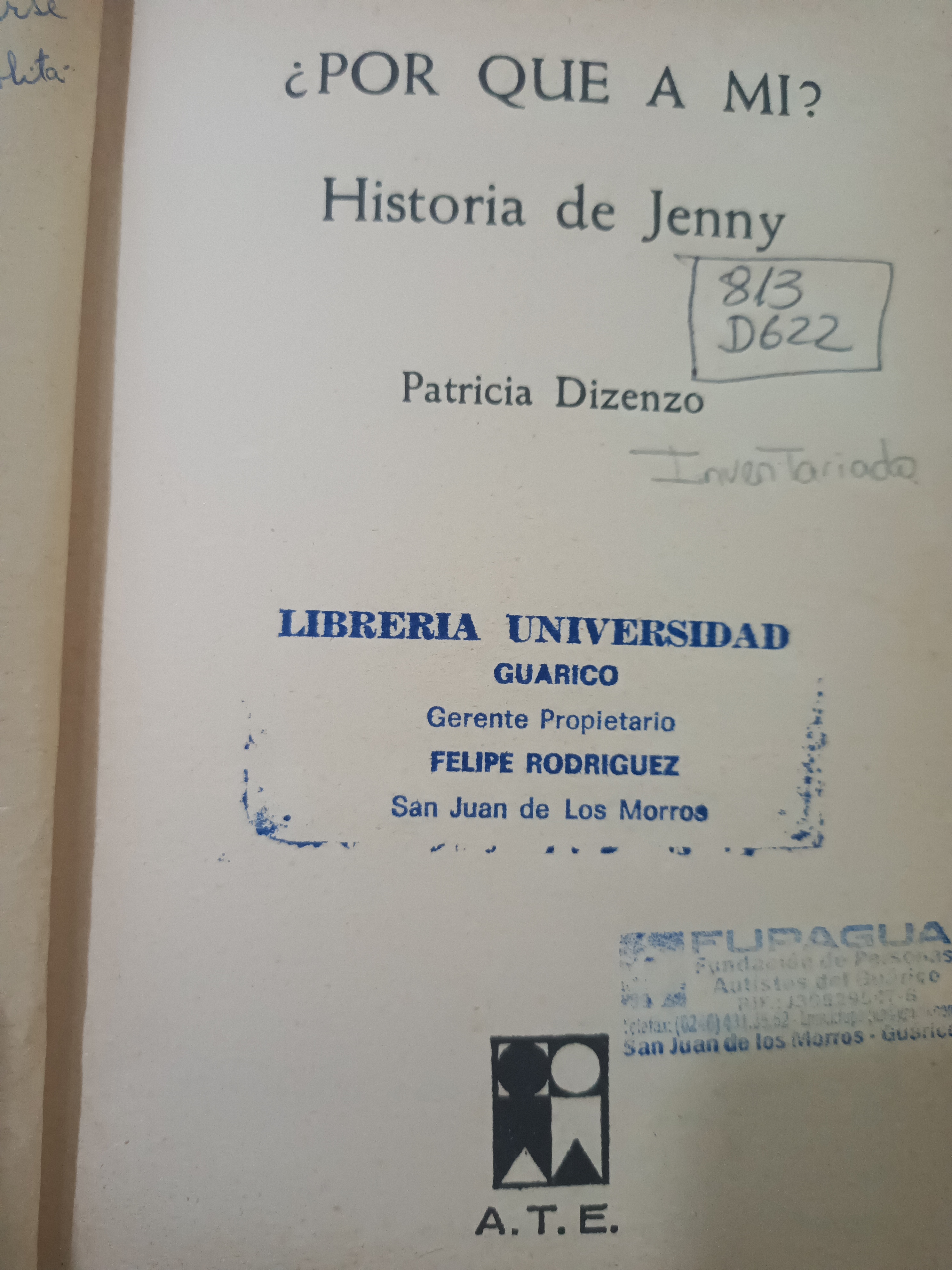 Portada de ¿Por qué a mí? Historia de Jenny