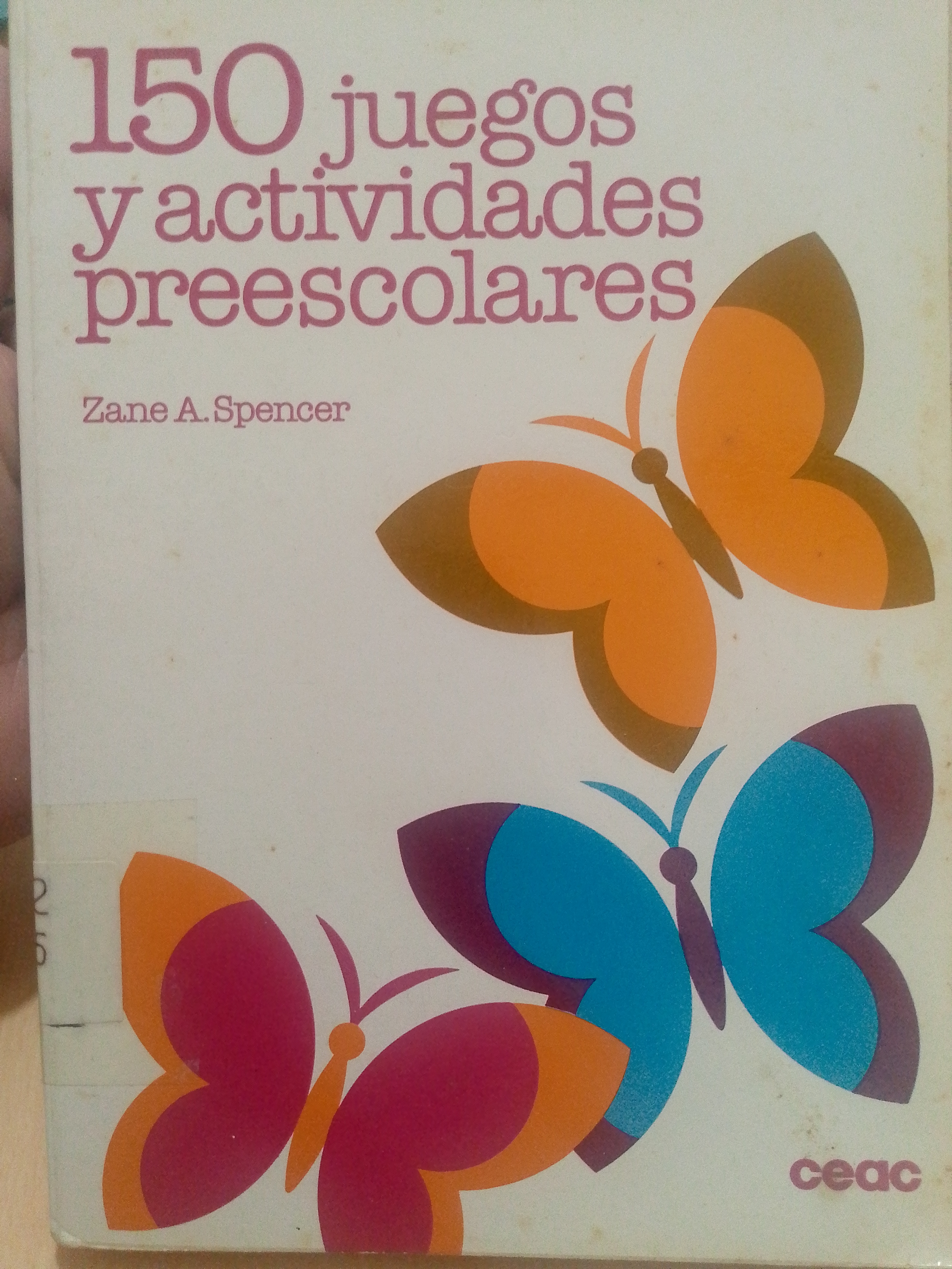 Portada de 150 juegos y actividades preescolares