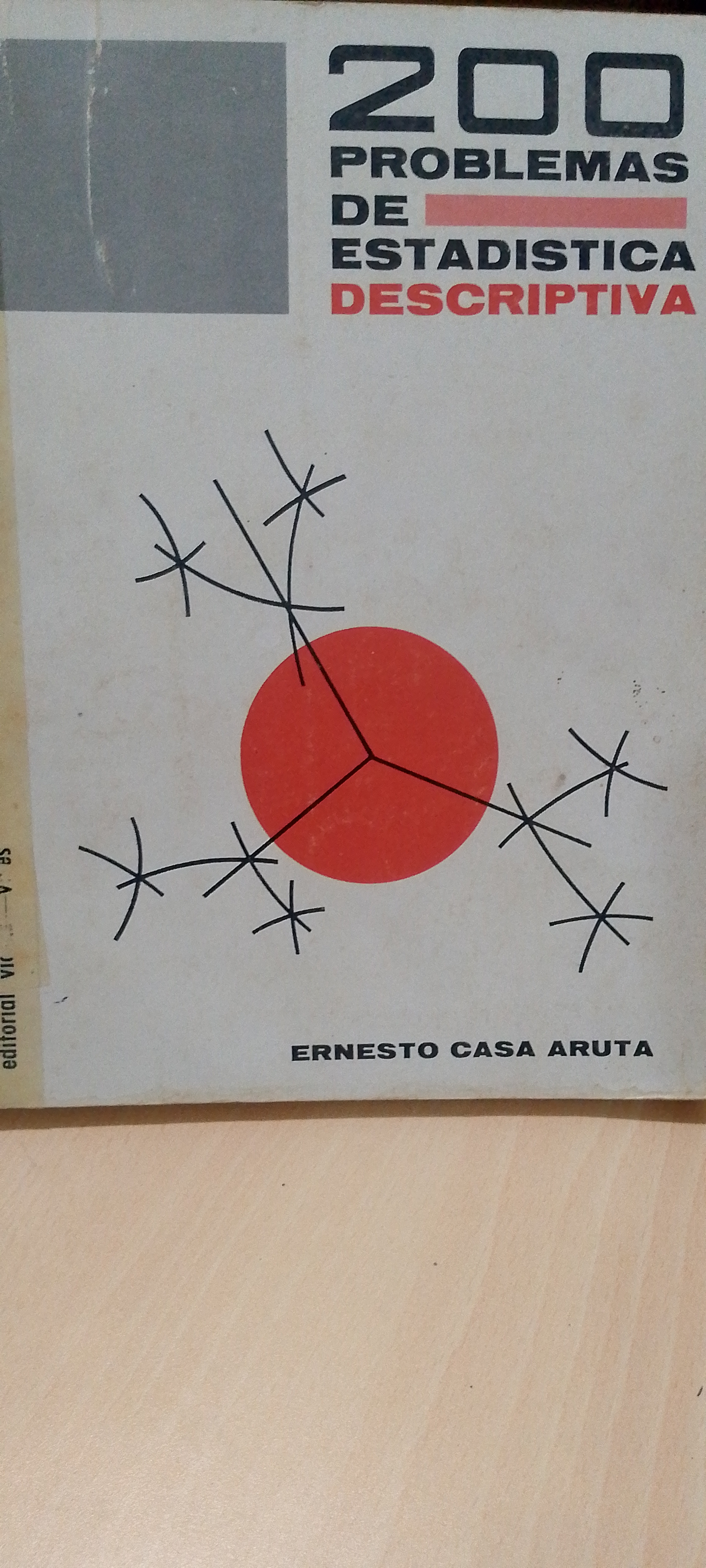 Portada de 200 problemas de estadistica descriptiva