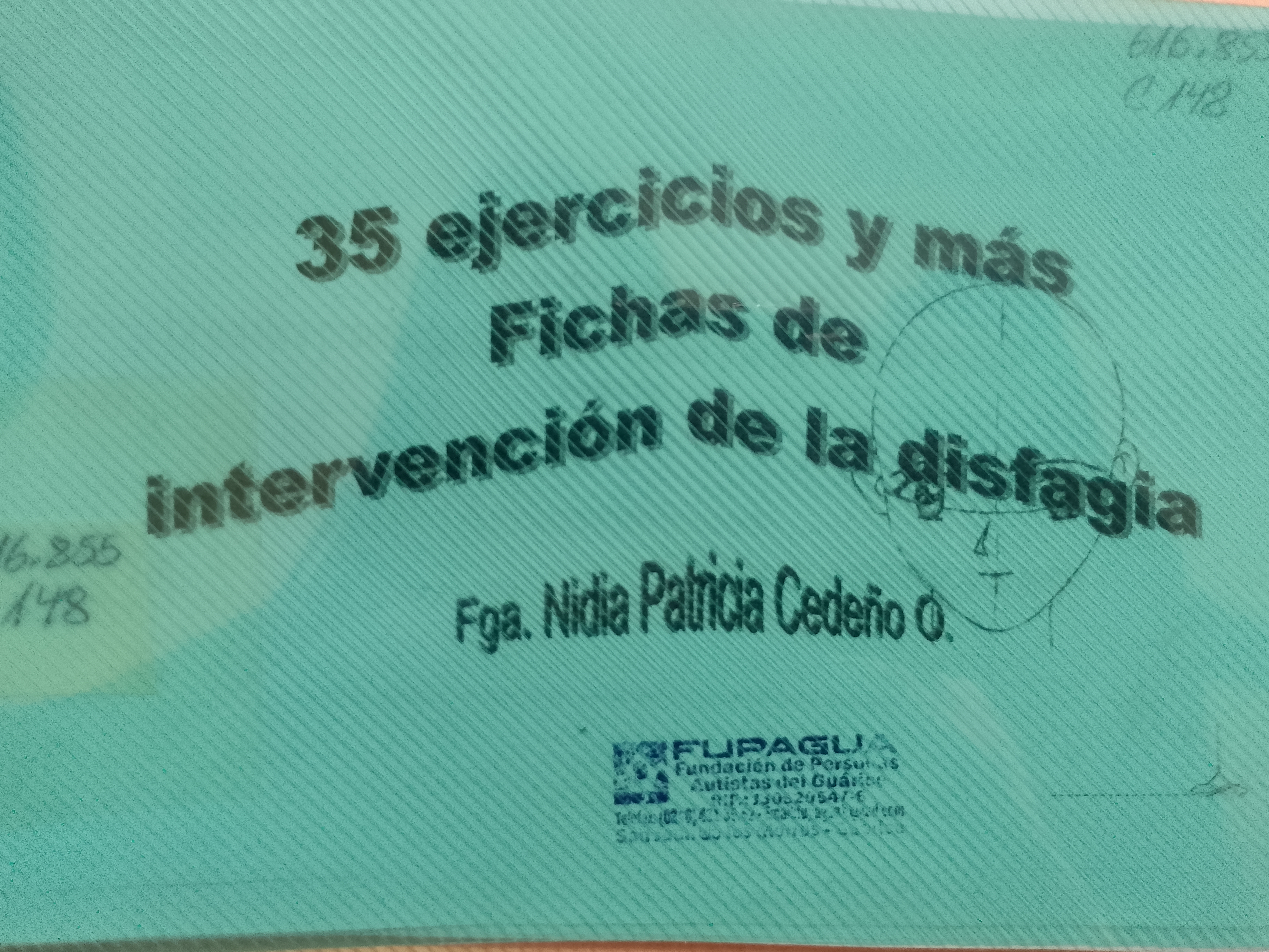 Portada de 35 ejercicios y más fichas de intervención de la disfagia