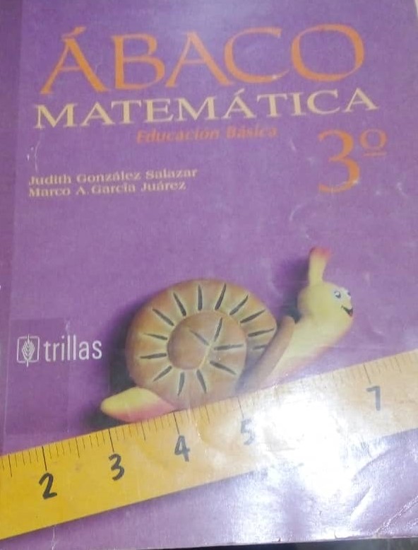 Portada de ABACO MATEMATÌCA, educación básica  3er grado