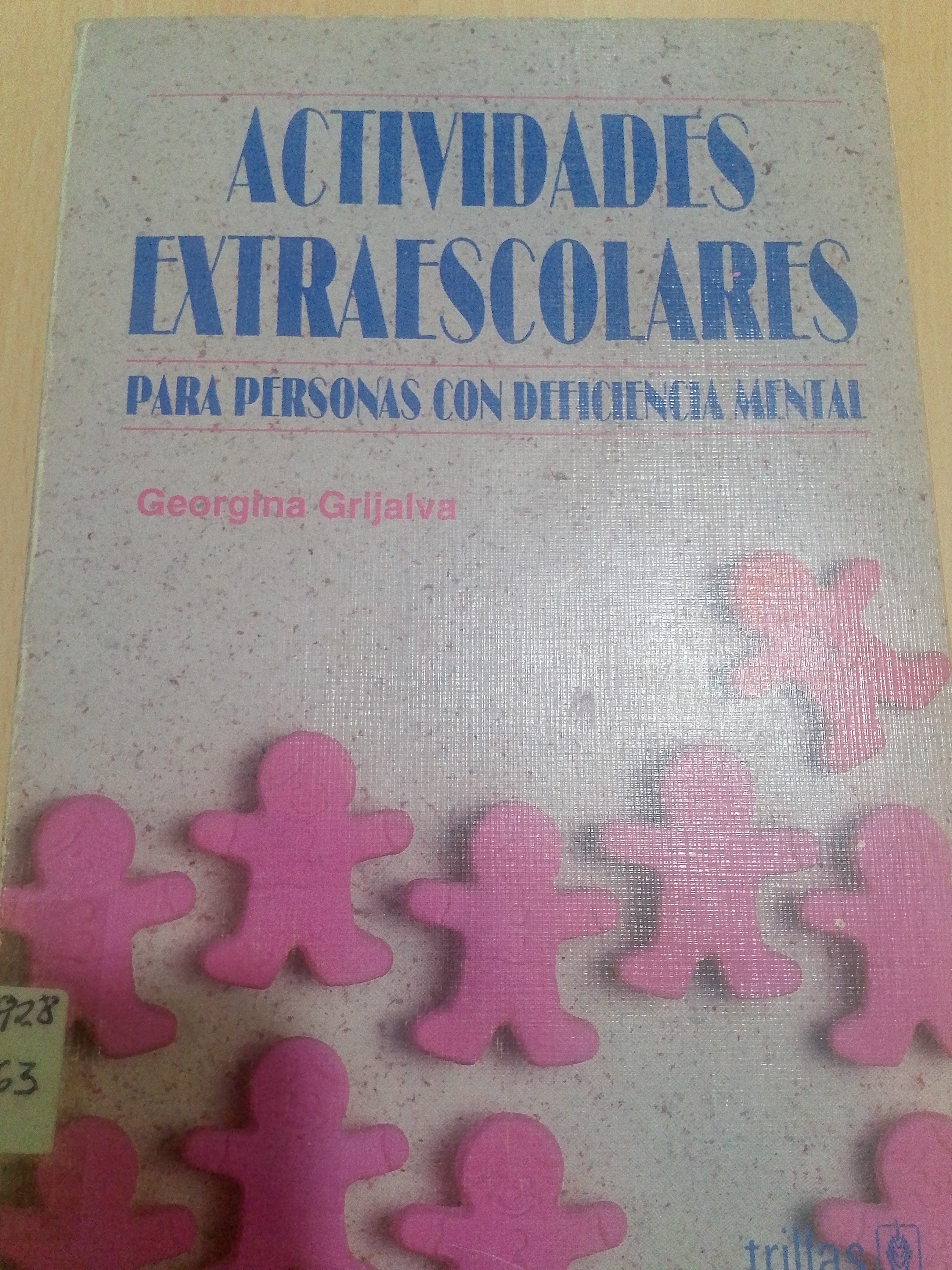 Portada de Actividades extraescolares para personas con deficiencia mental