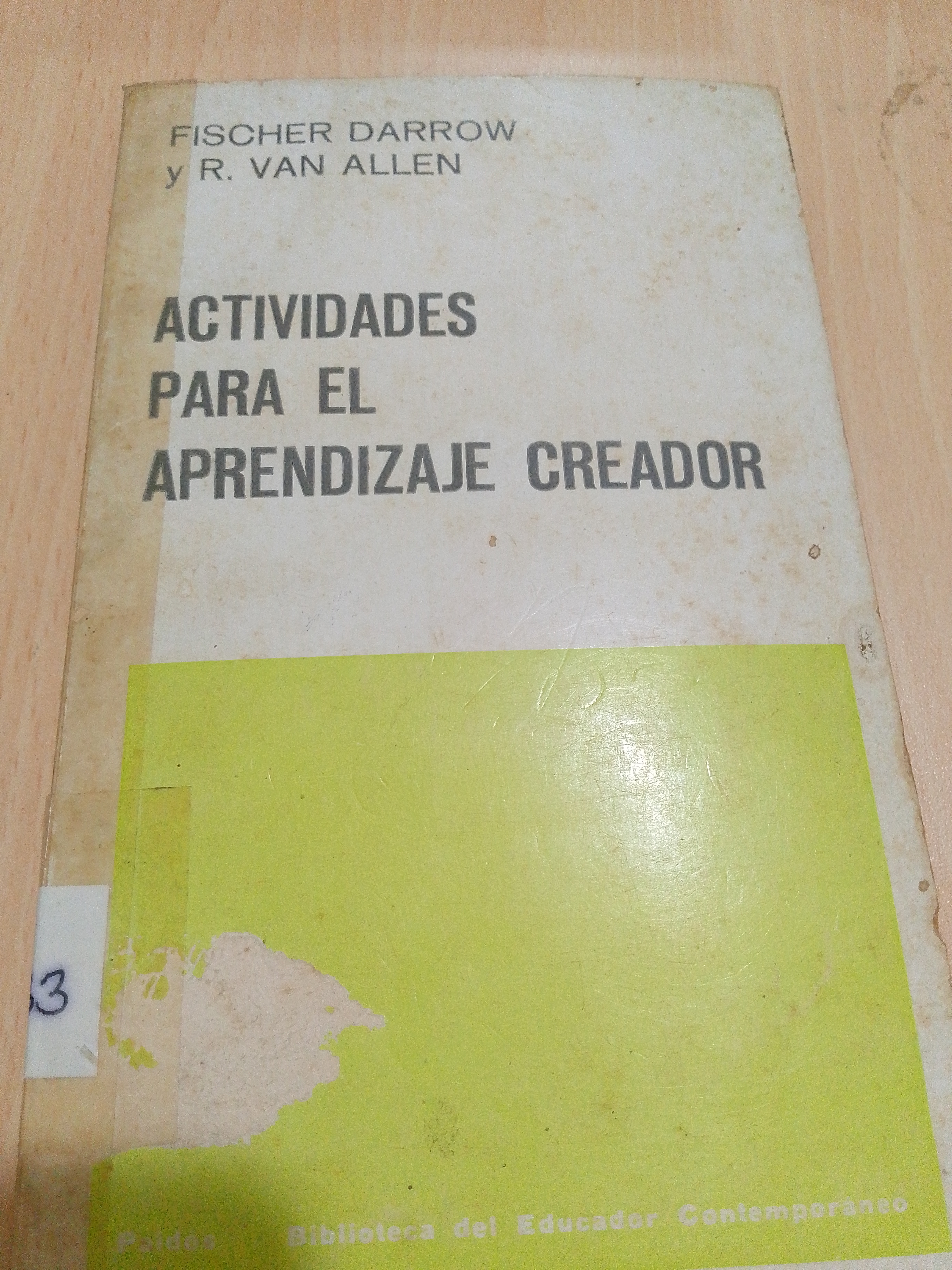 Portada de Actividades para el aprendizaje creador