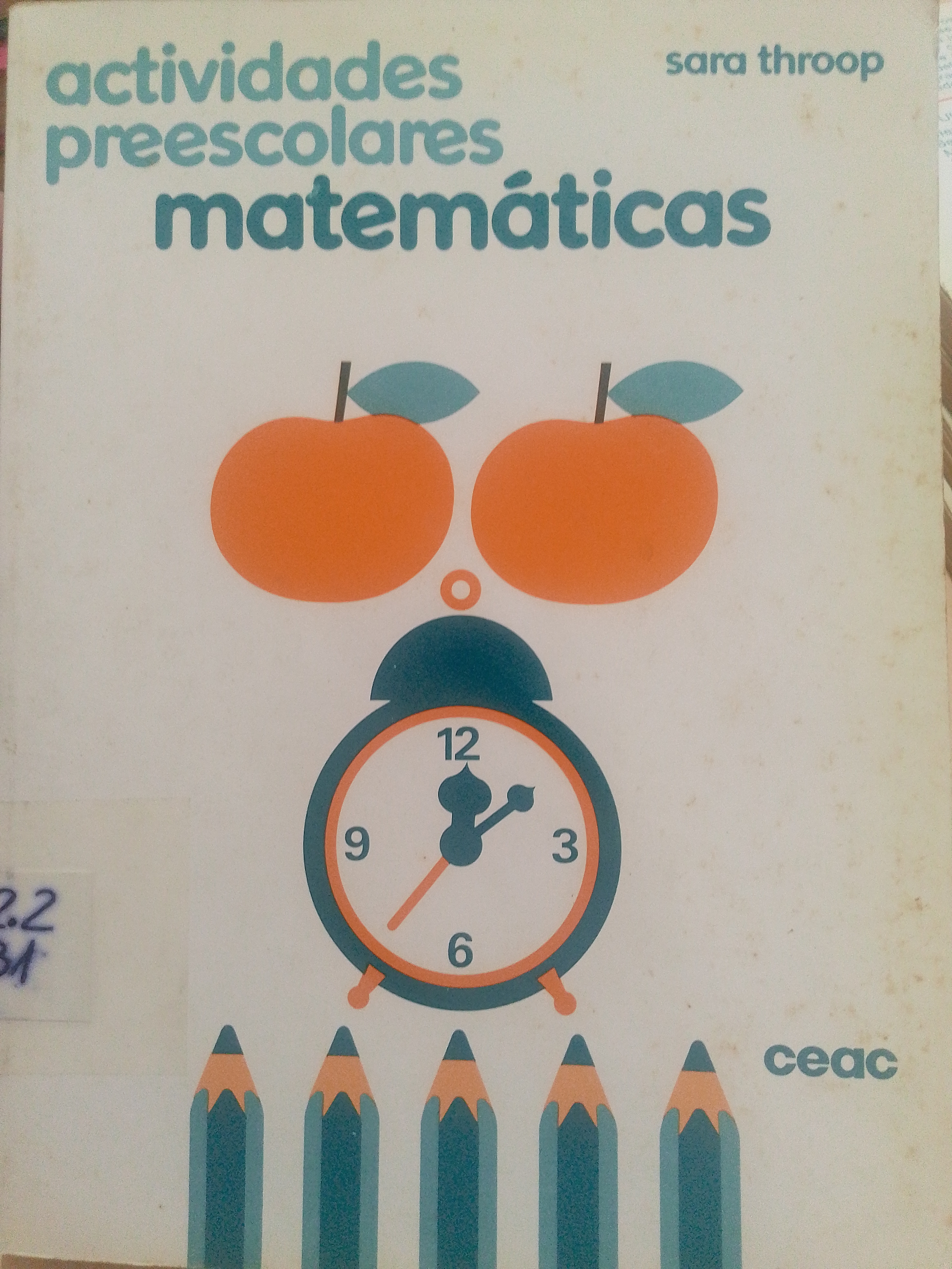 Portada de Actividades preescolares.  Matemáticas