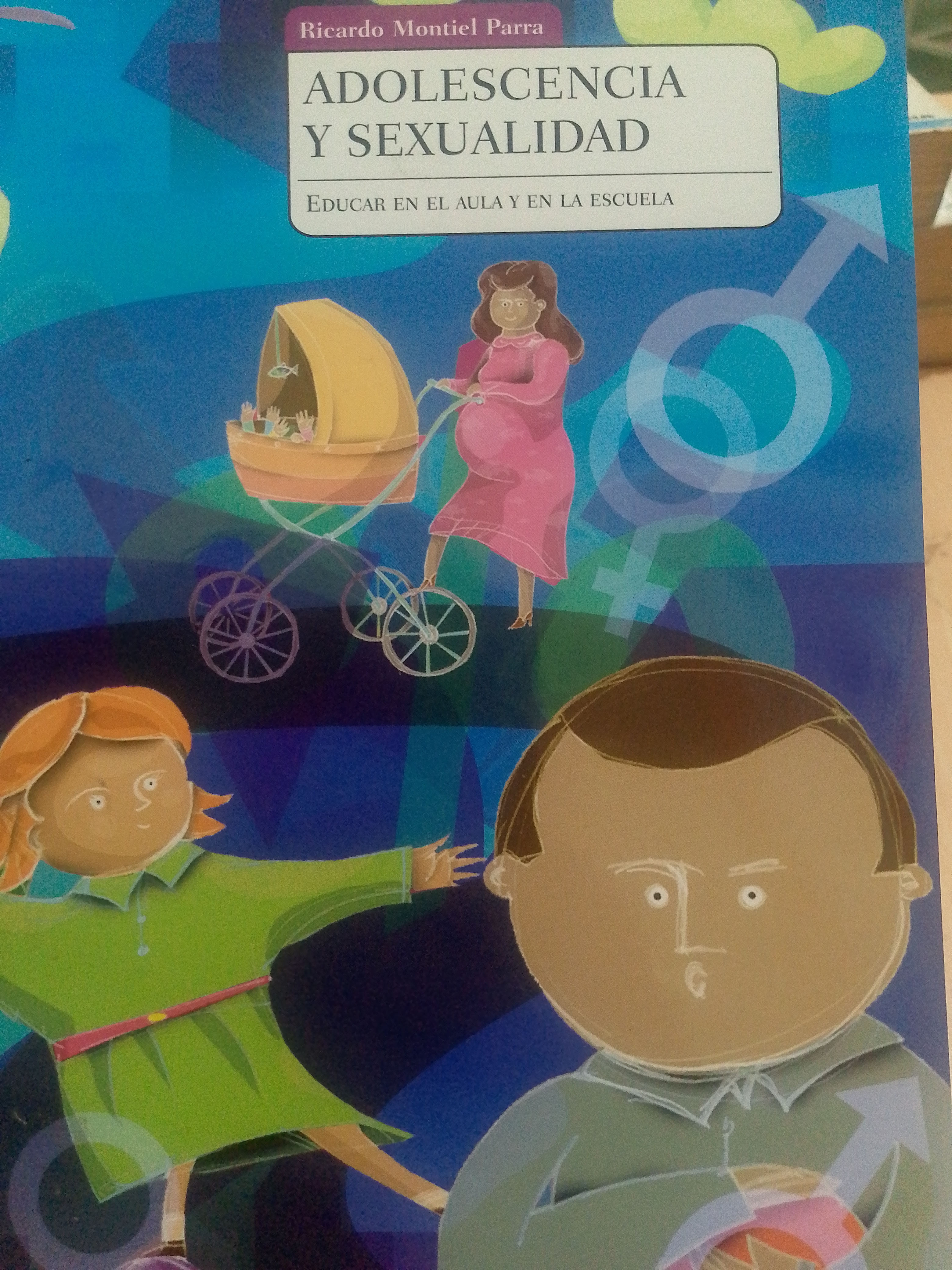 Portada de Adolescencia y sexualidad.  Educar en el aula y en la escuela