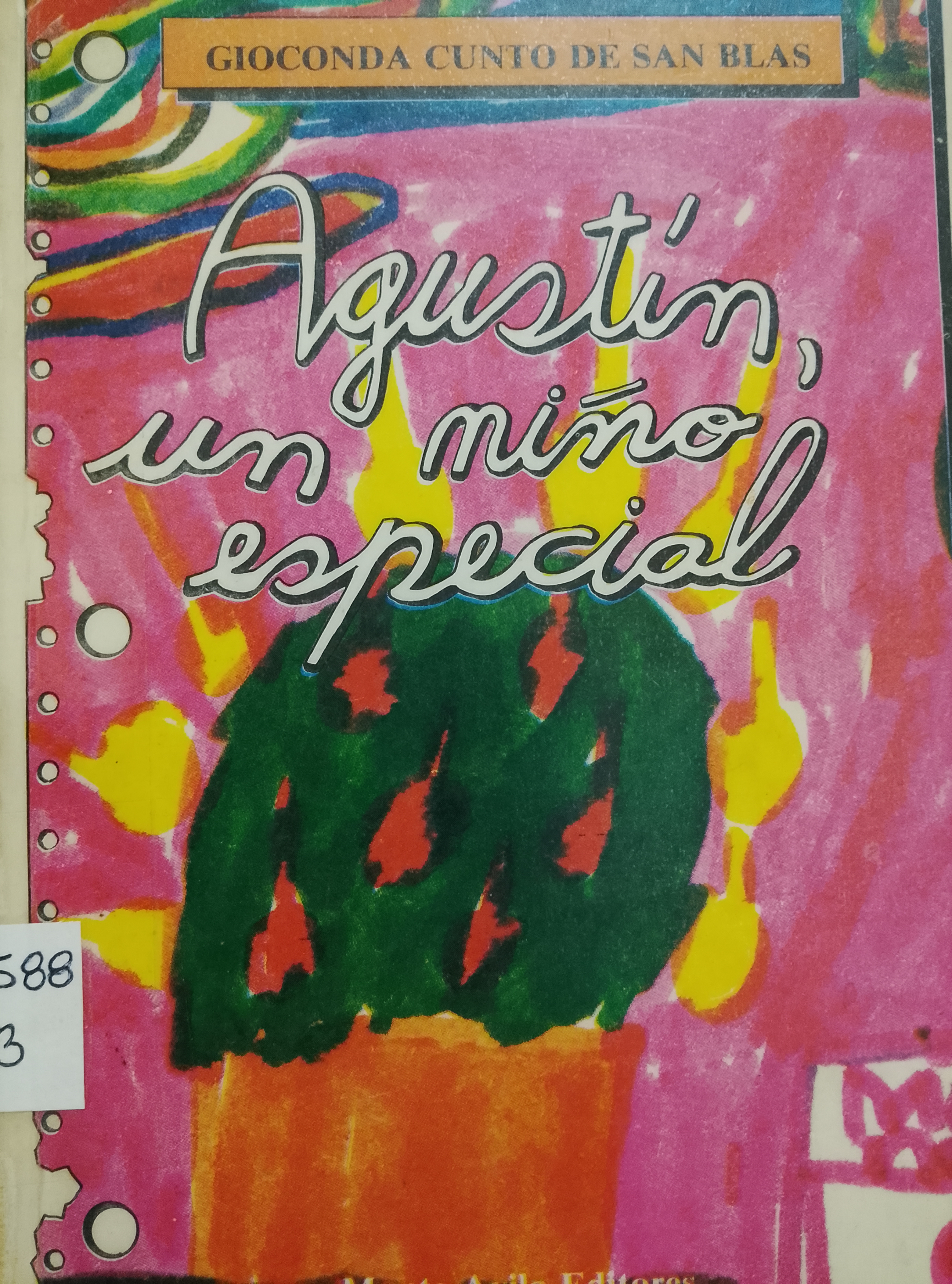 Portada de Agustín un niño especial