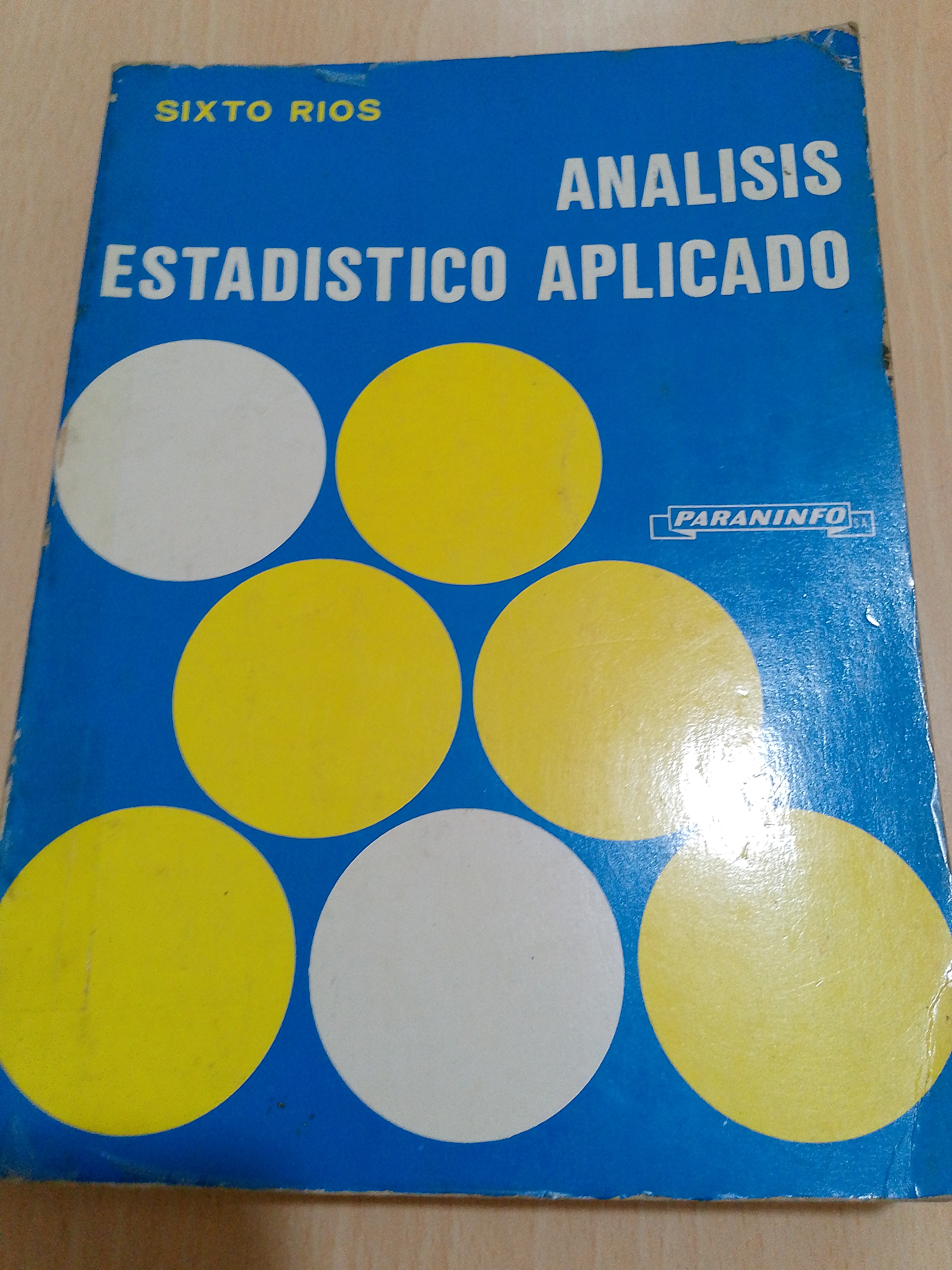 Portada de Análisis estadístico aplicado