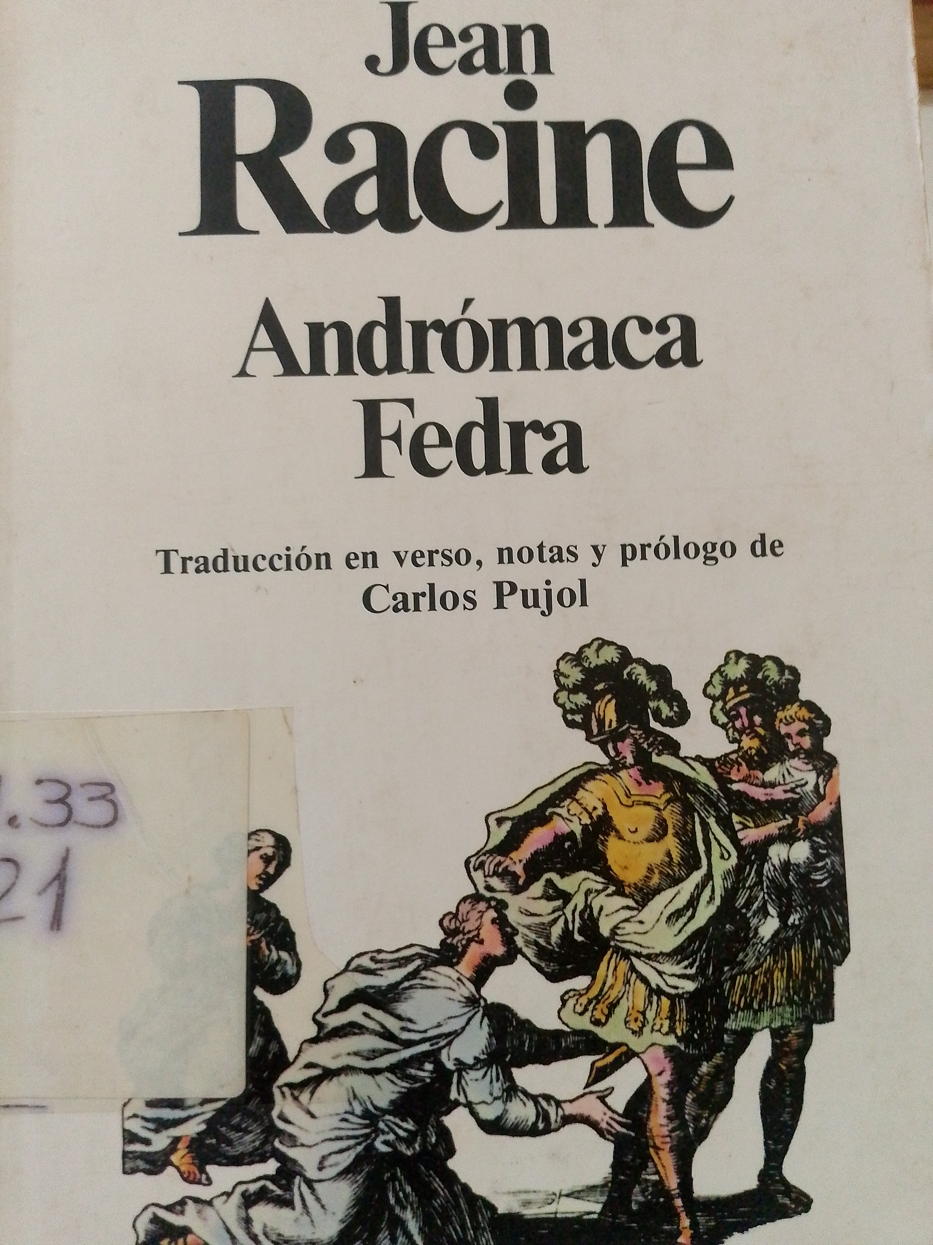 Portada de Andrómaca Fedra