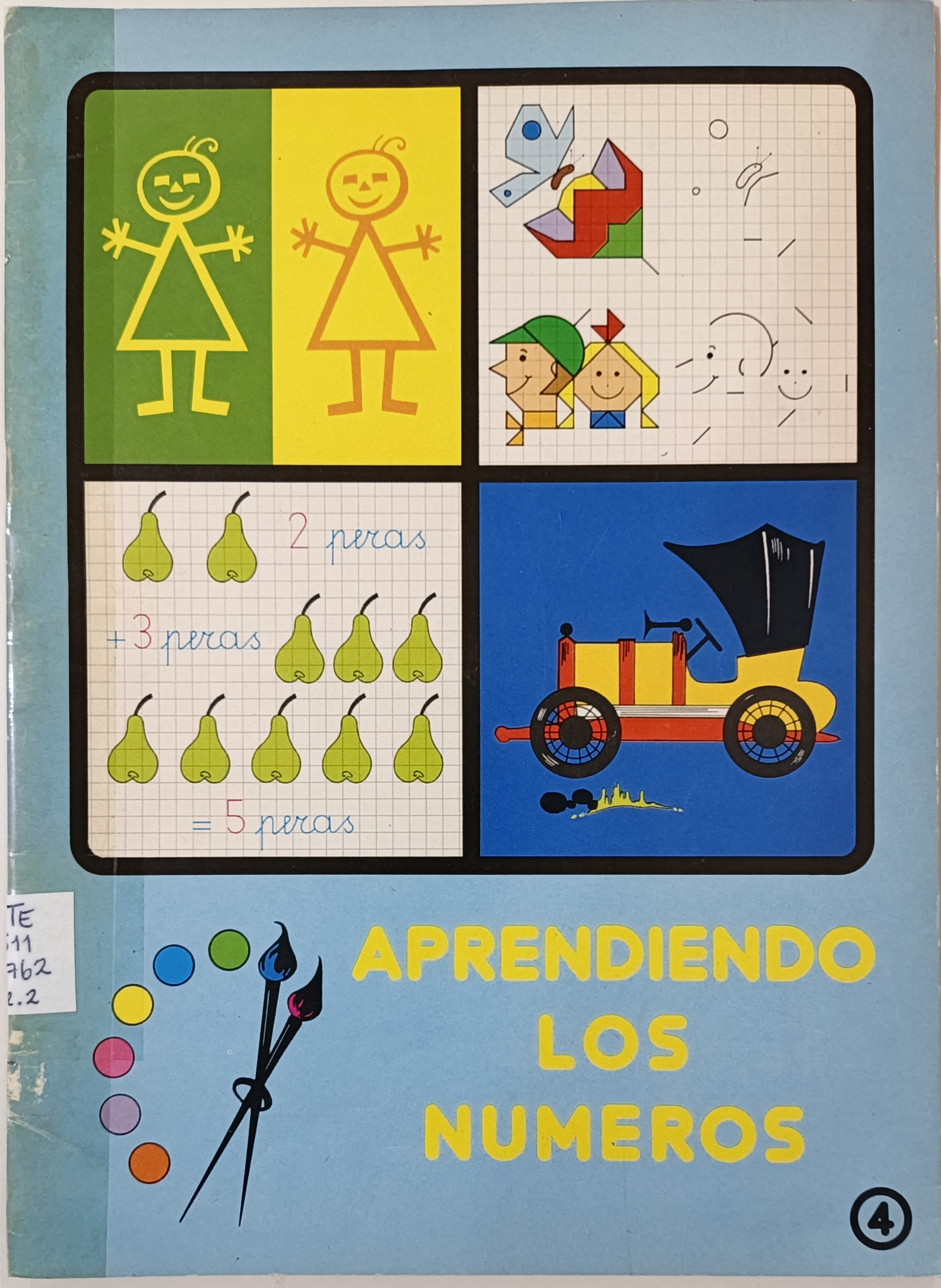 Portada de Aprendiendo Los Números 