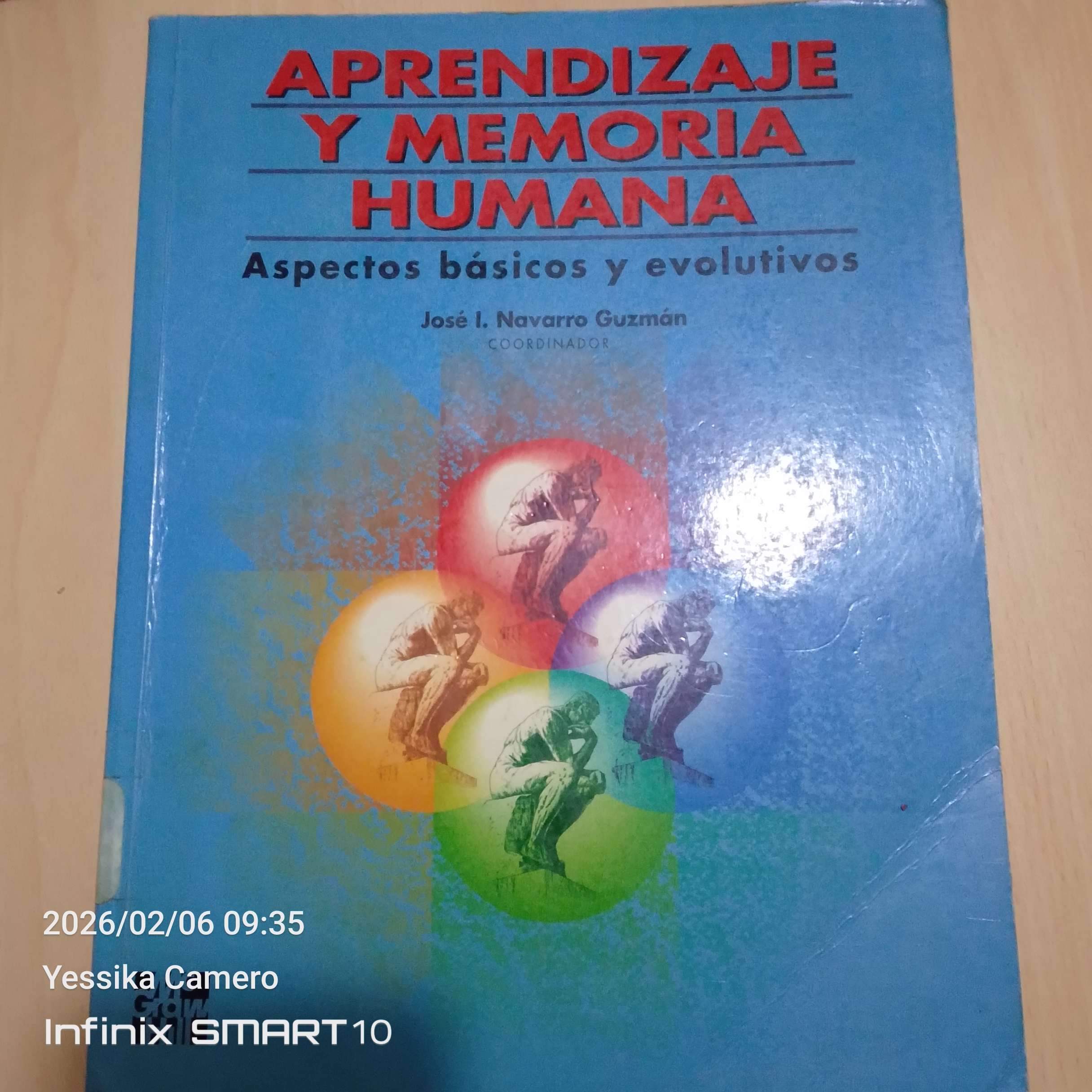 Portada de Aprendizaje y memoria humana. Aspectos básicos y evolutivos