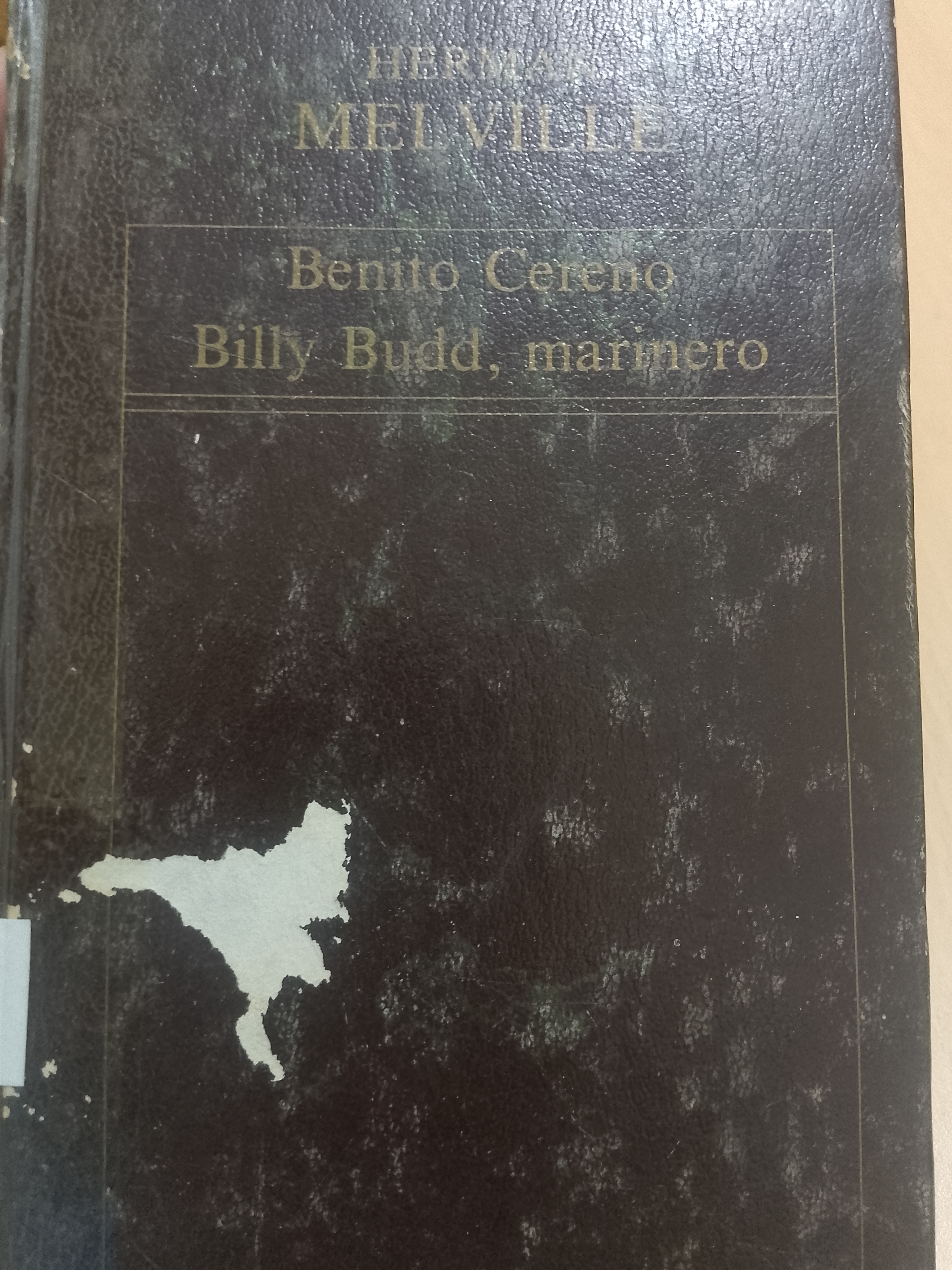 Portada de Benito cereno, Billy Budd, marinero