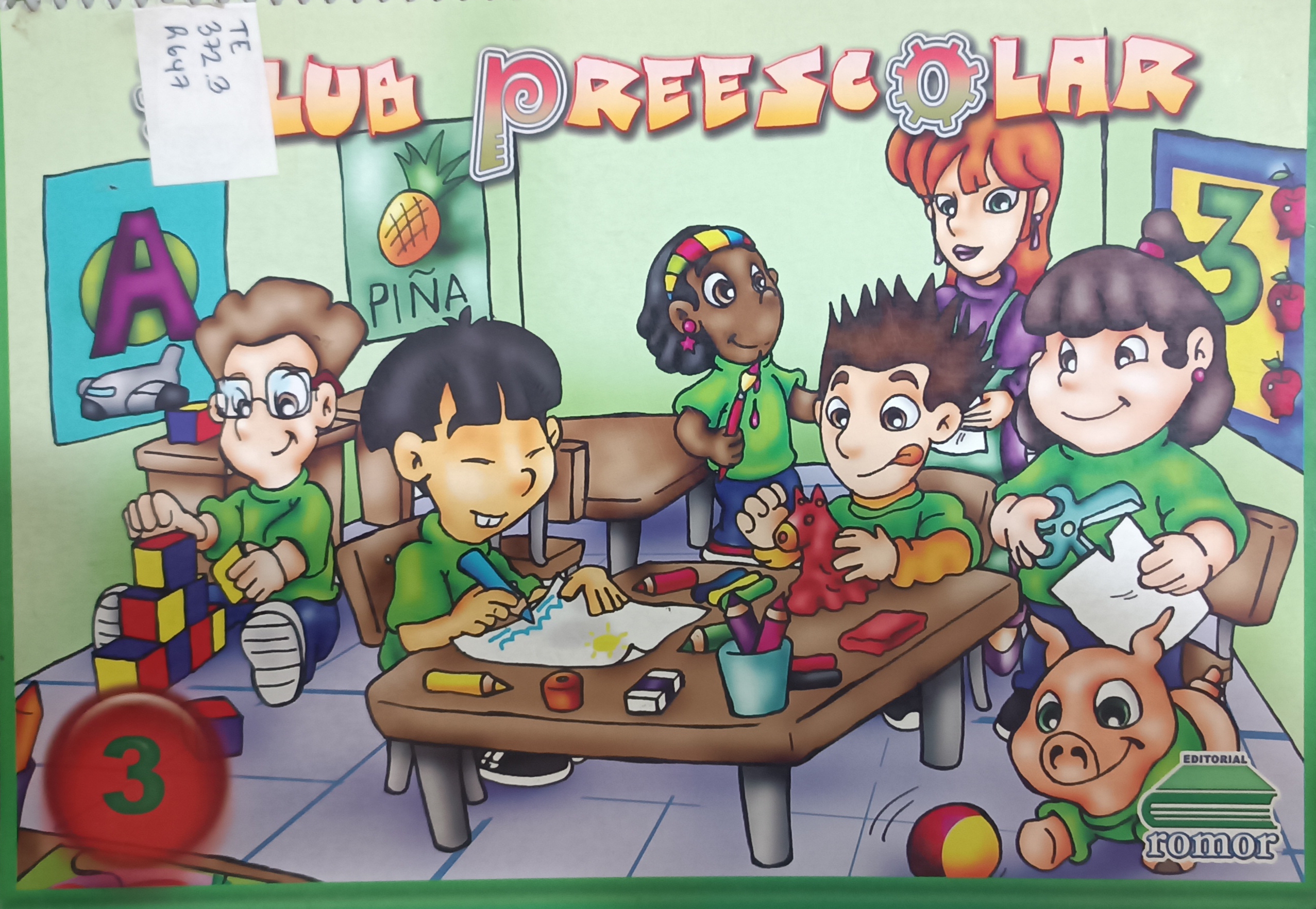 Portada de Bienvenidos al Club Preescolar 