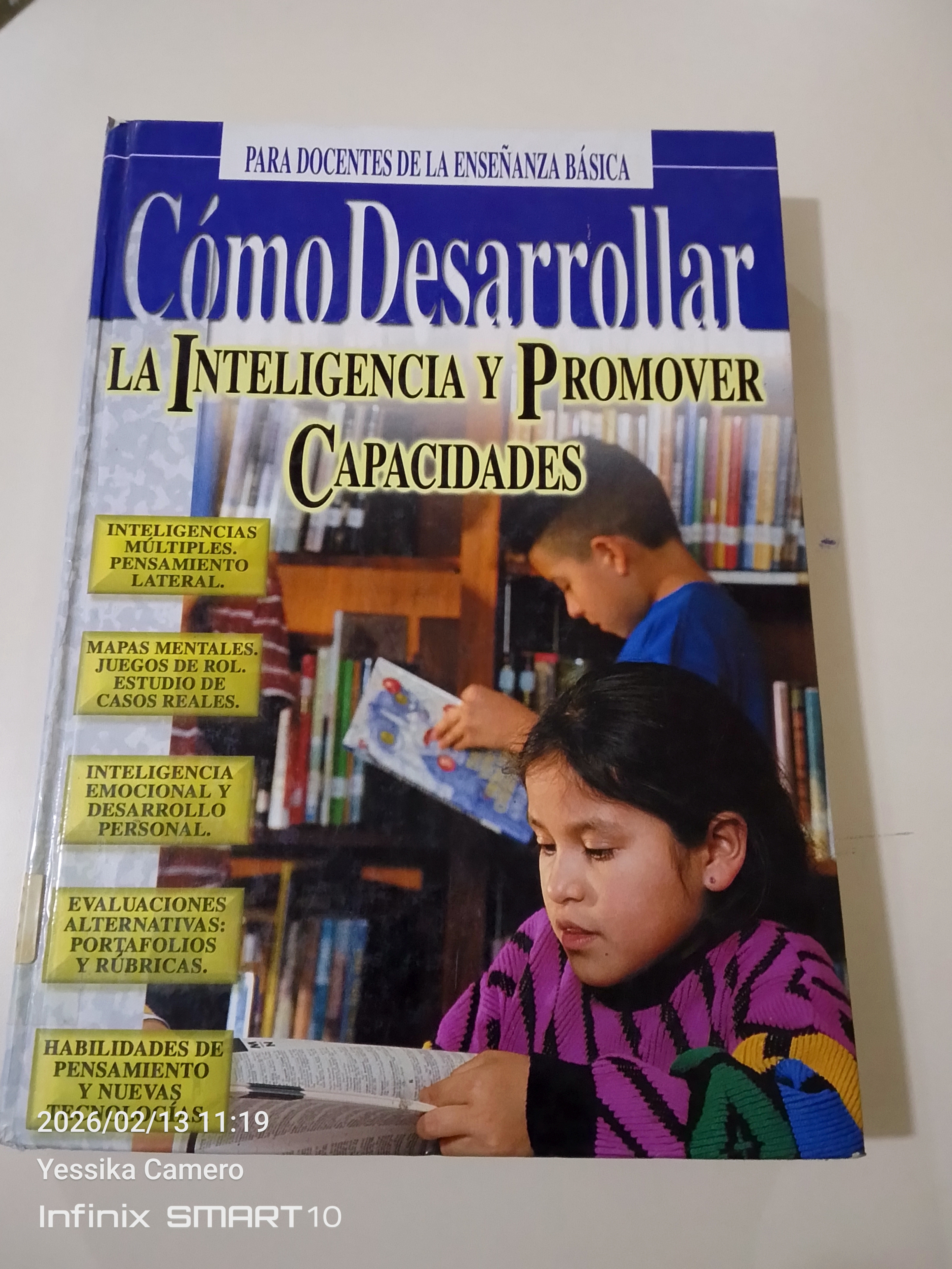 Portada de Cómo desarrollar la inteligencia y promover capacidades