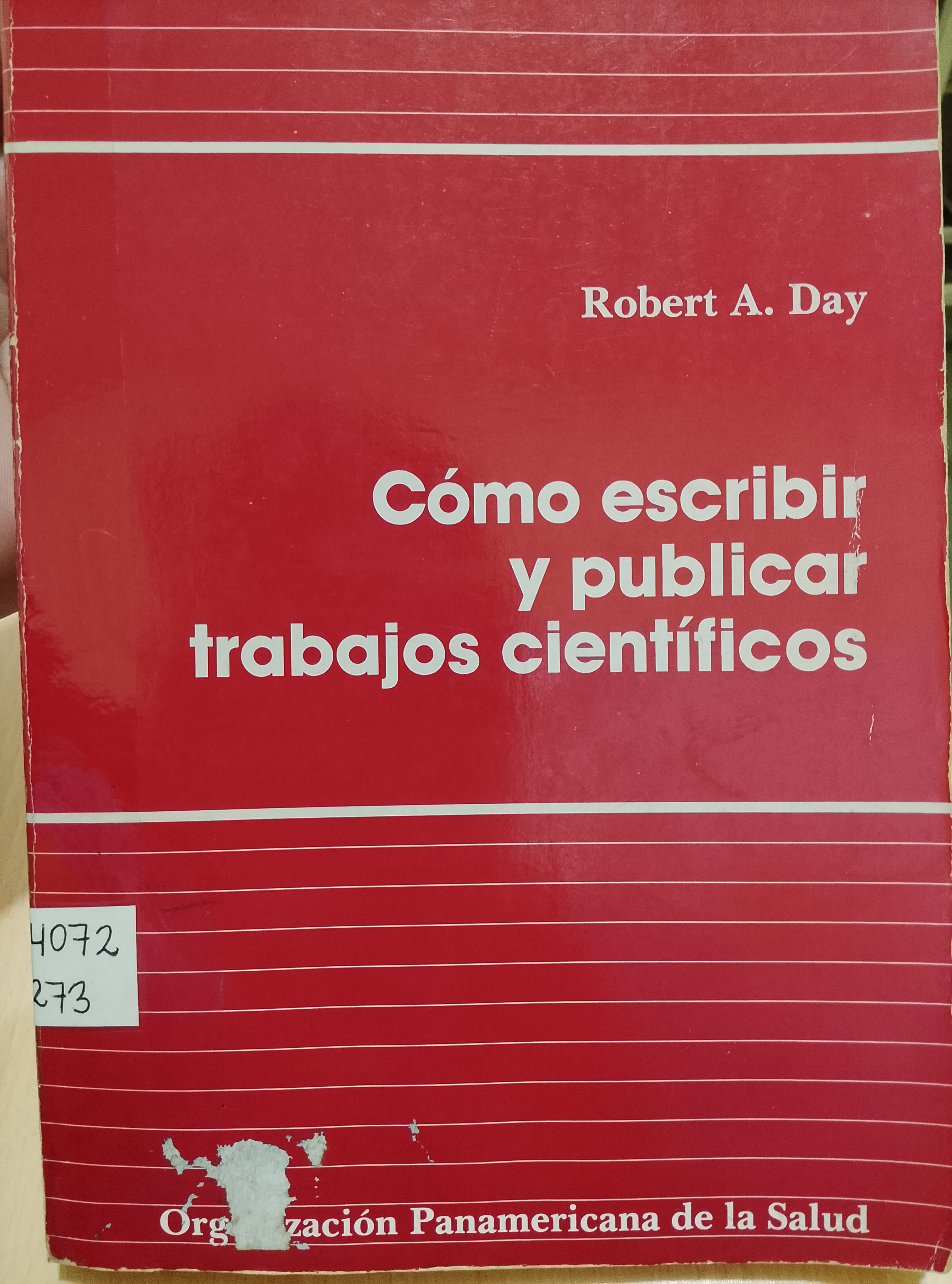 Portada de Cómo escribir y publicar trabajos científicos