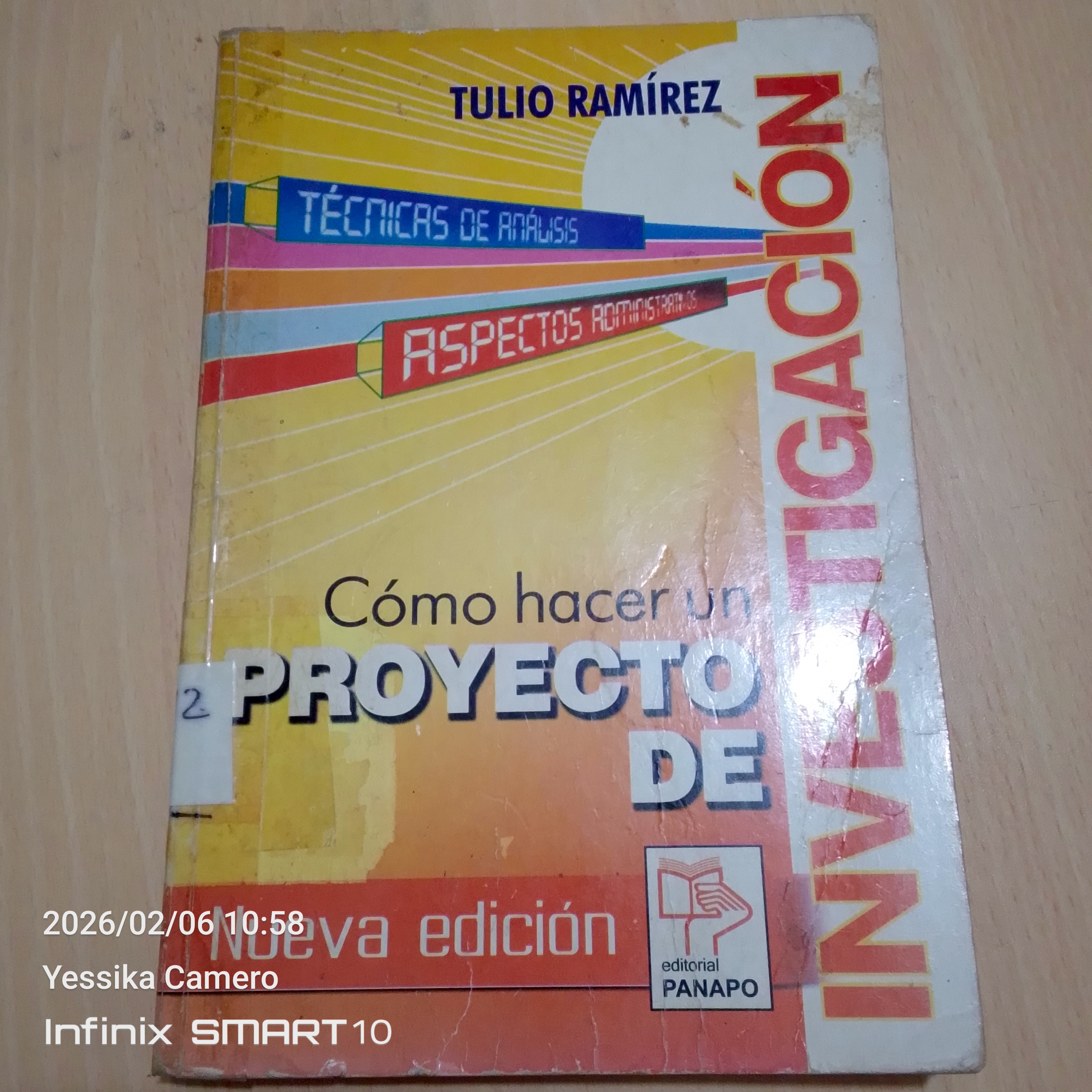 Portada de Cómo hacer un proyecto de investigación.  Guía práctica