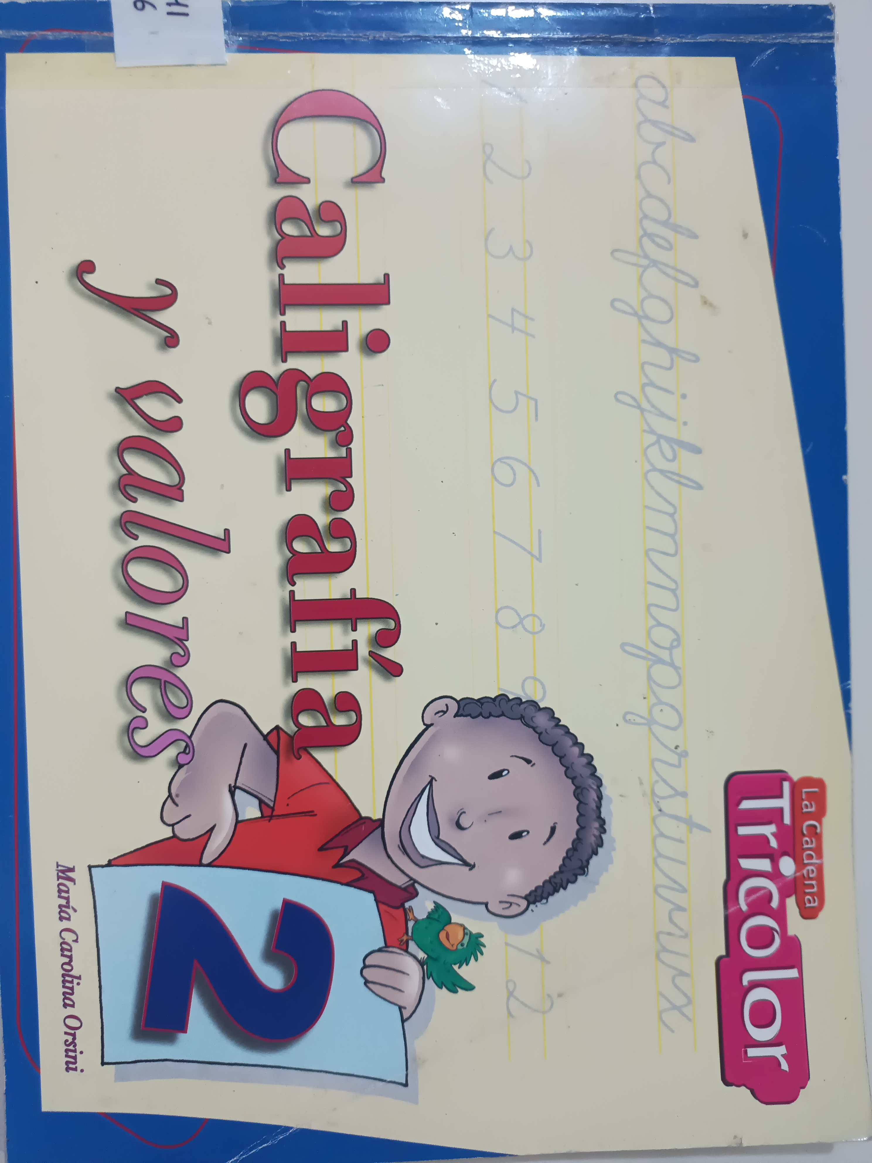 Portada de Caligrafía y valores 2