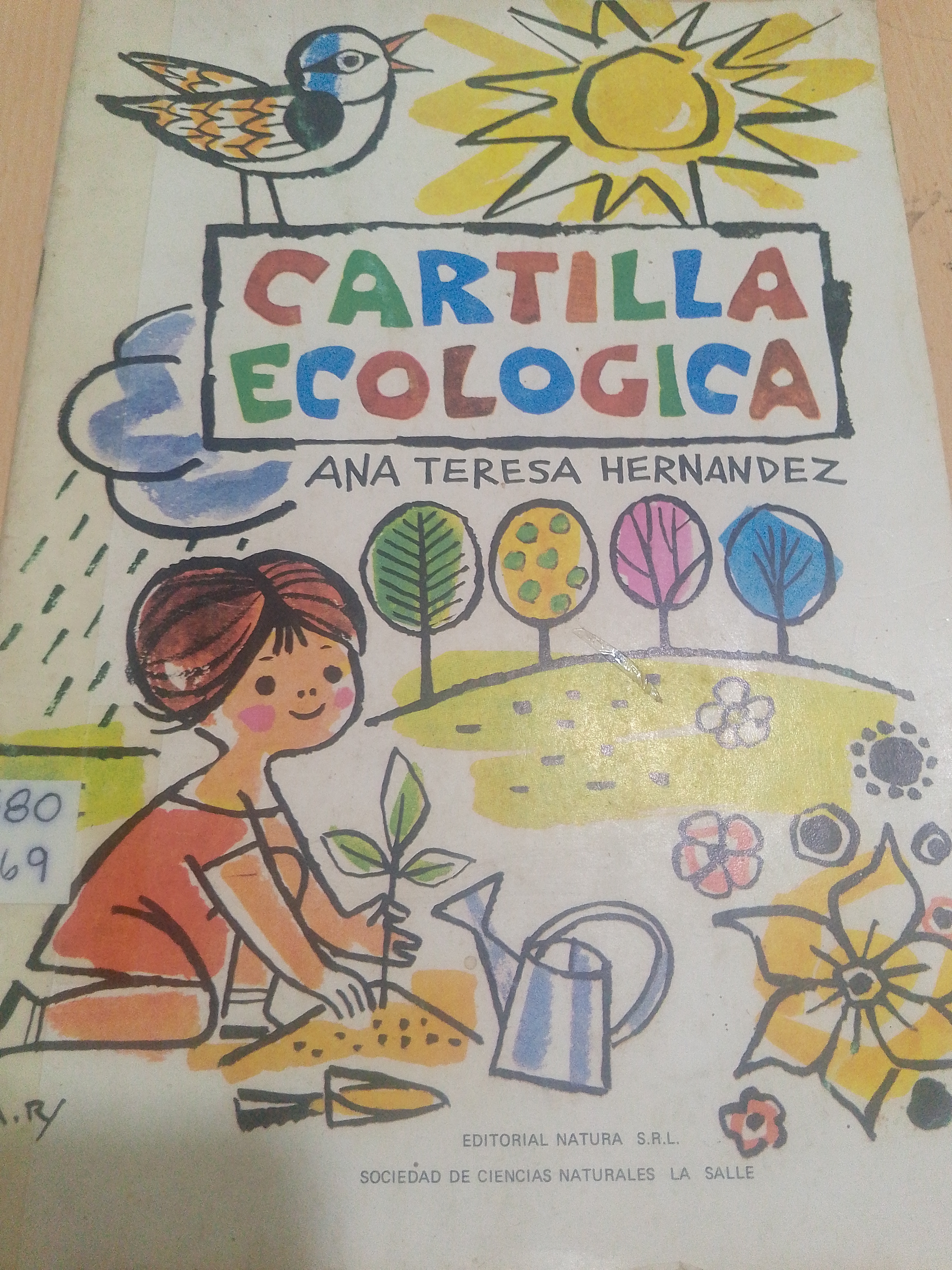 Portada de Cartilla ecológica