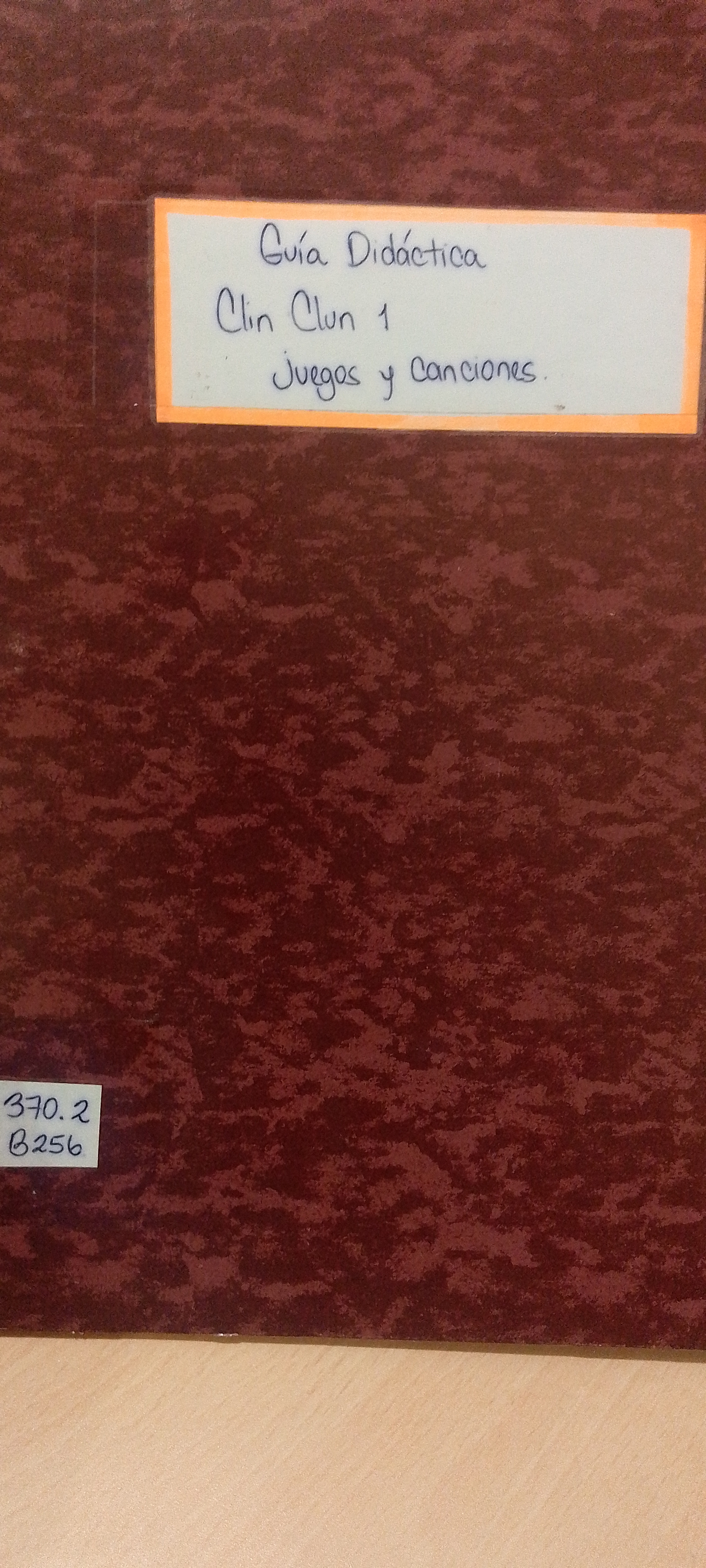 Portada de Clin Clun 1 Juegos y canciones, Guía didáctica