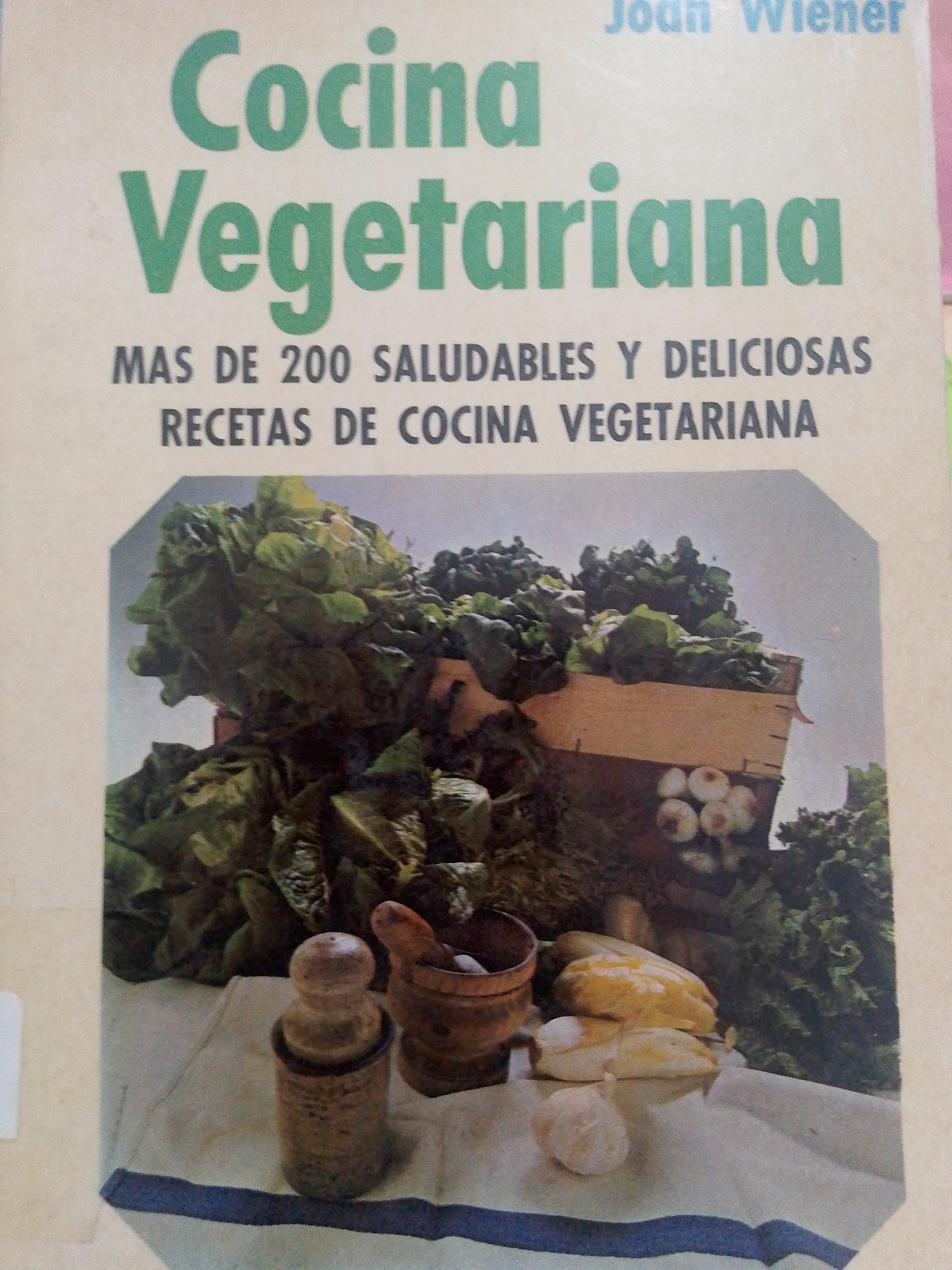 Portada de Cocina vegetariana