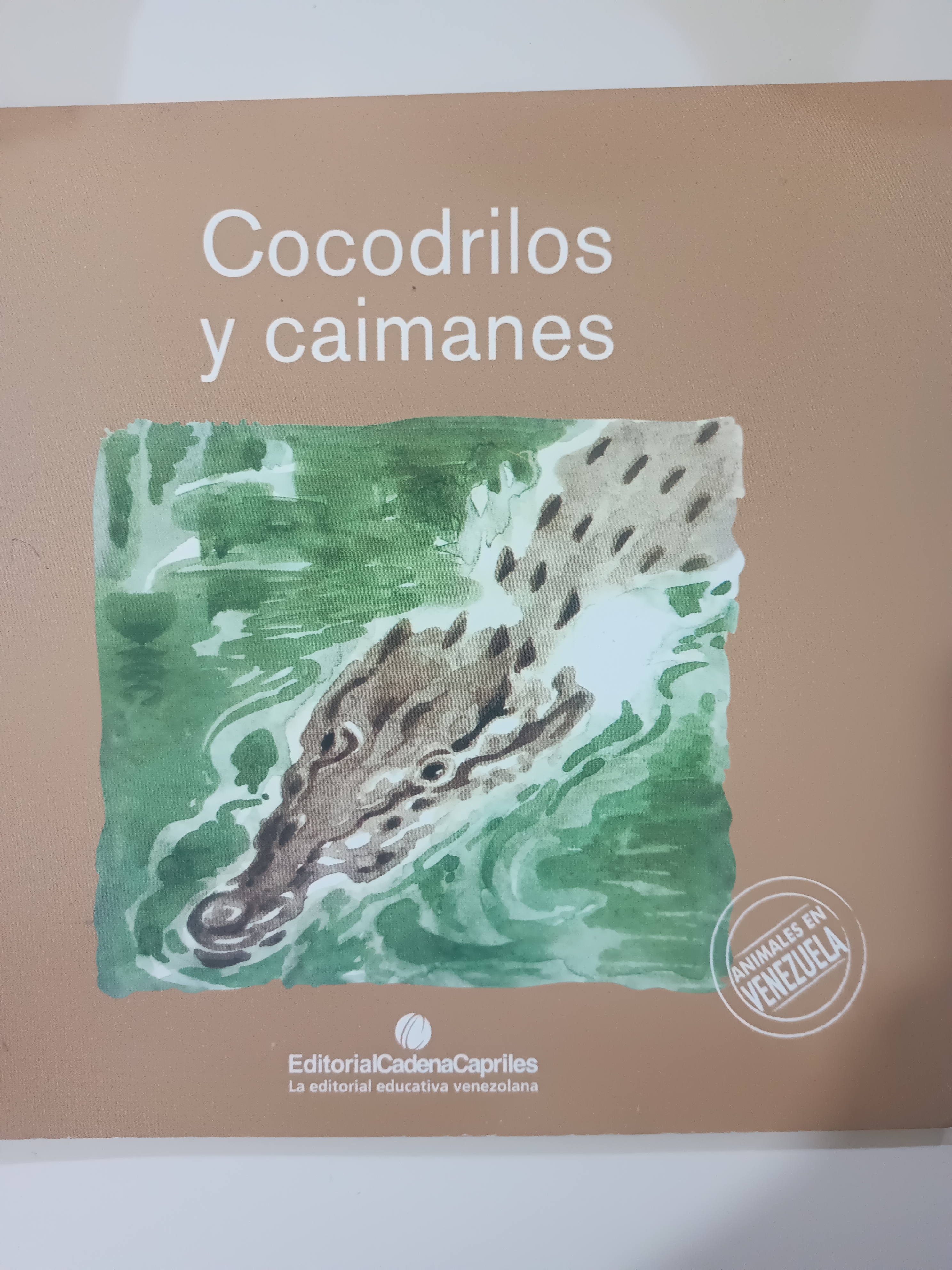 Portada de Cocodrilos y caimanes