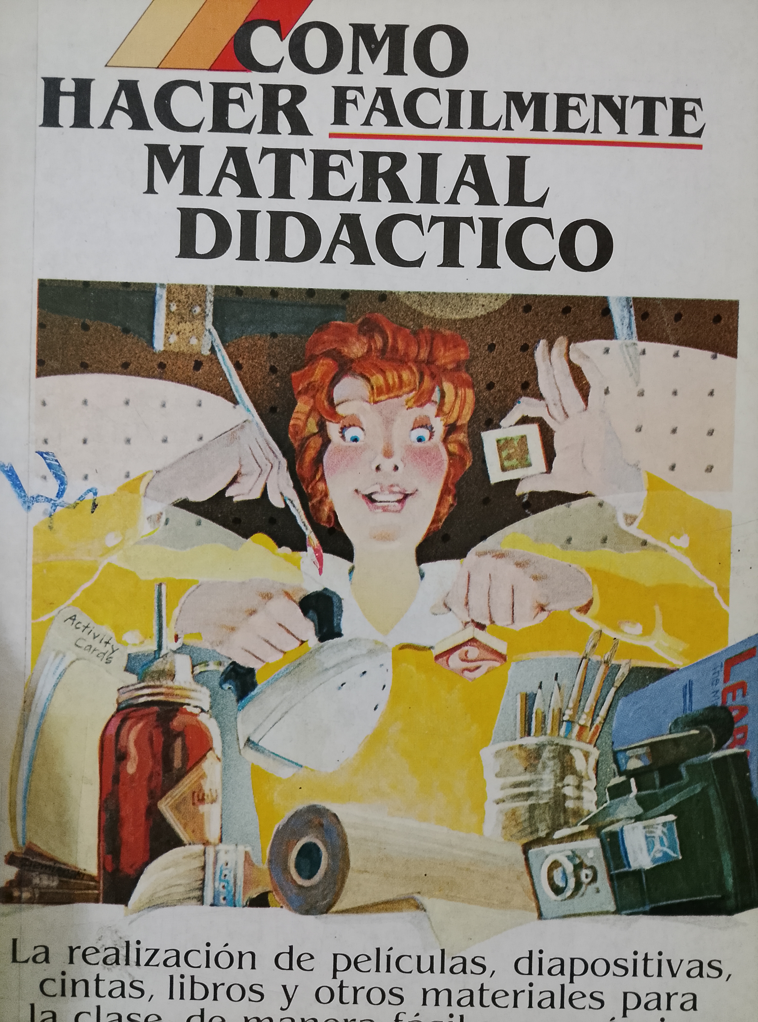 Portada de Como hacer fácilmente material didáctico 