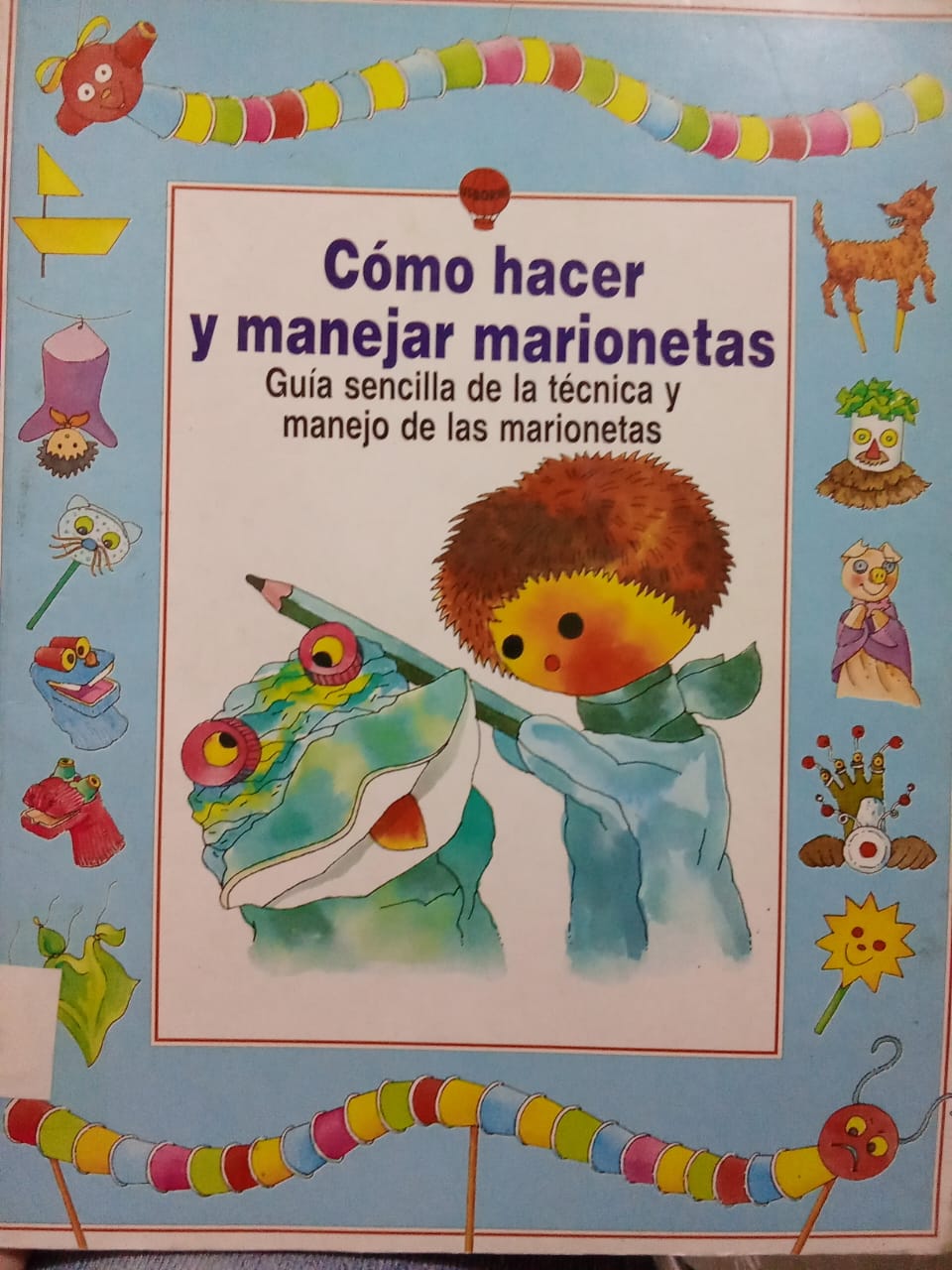 Portada de Como hacer y Manejar Marionetas