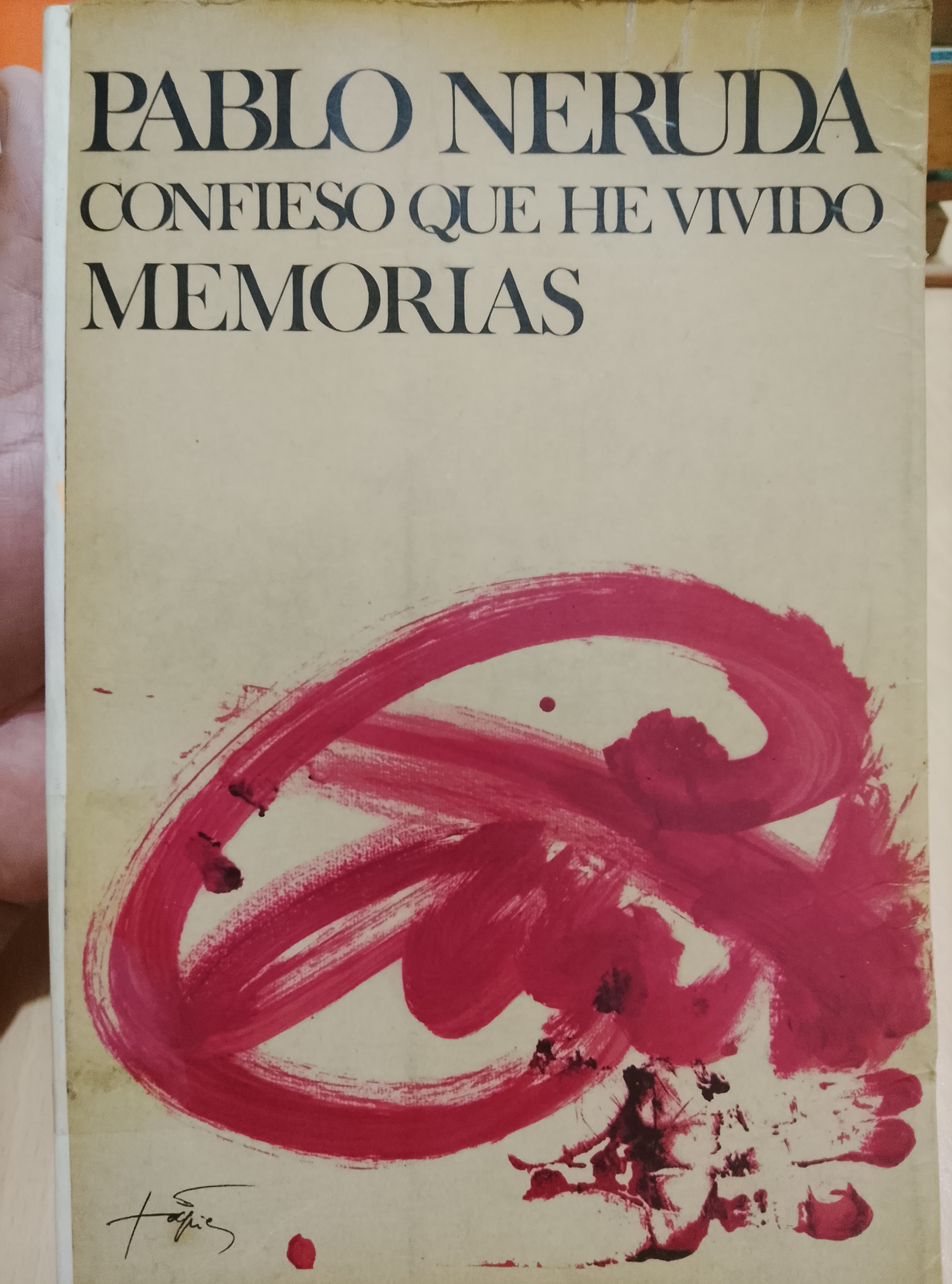 Portada de Confieso que he vivido memorias