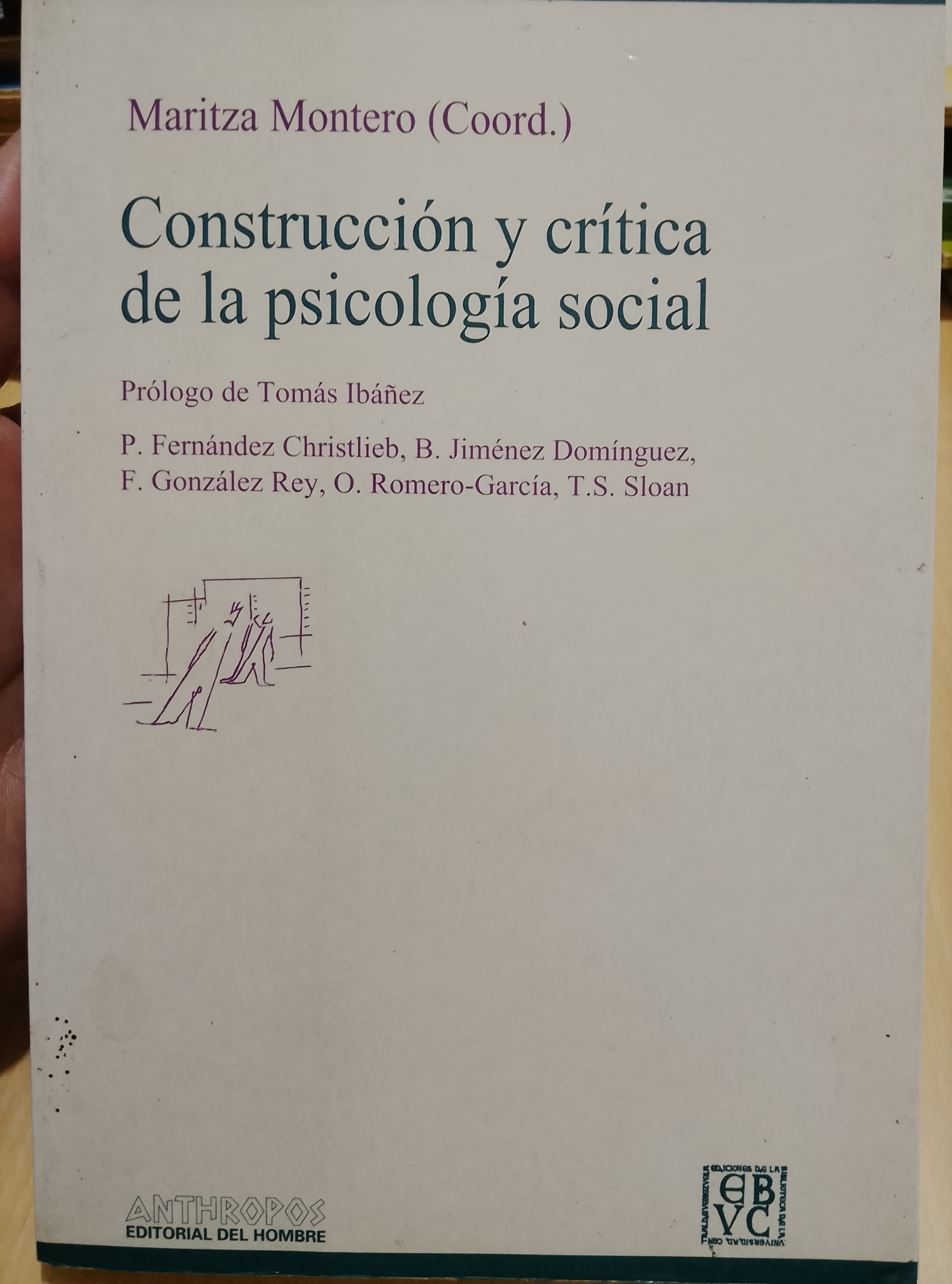 Portada de Construcción y Crítica de la psicología social