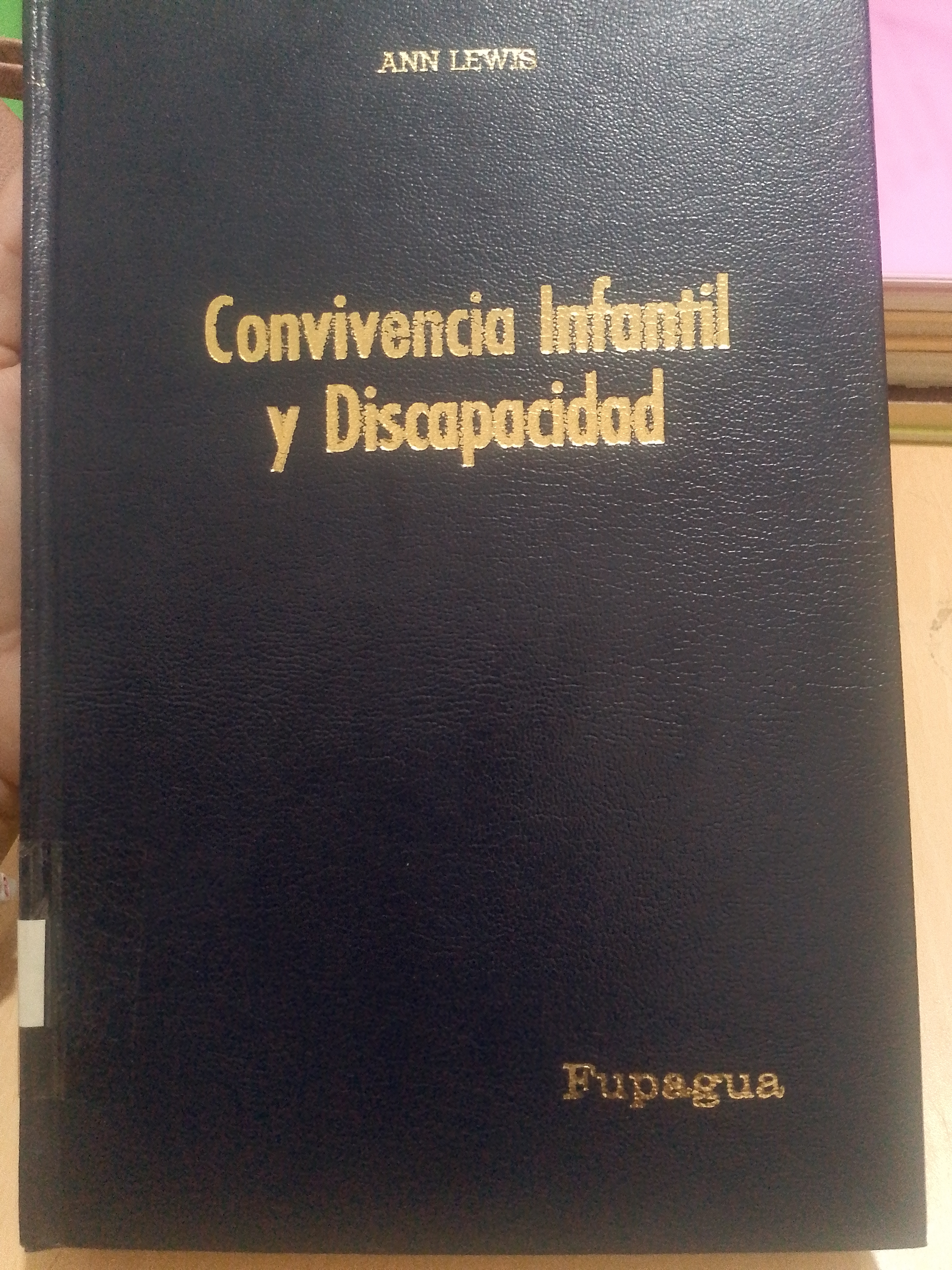 Portada de Convivencia infantil y discapacidad