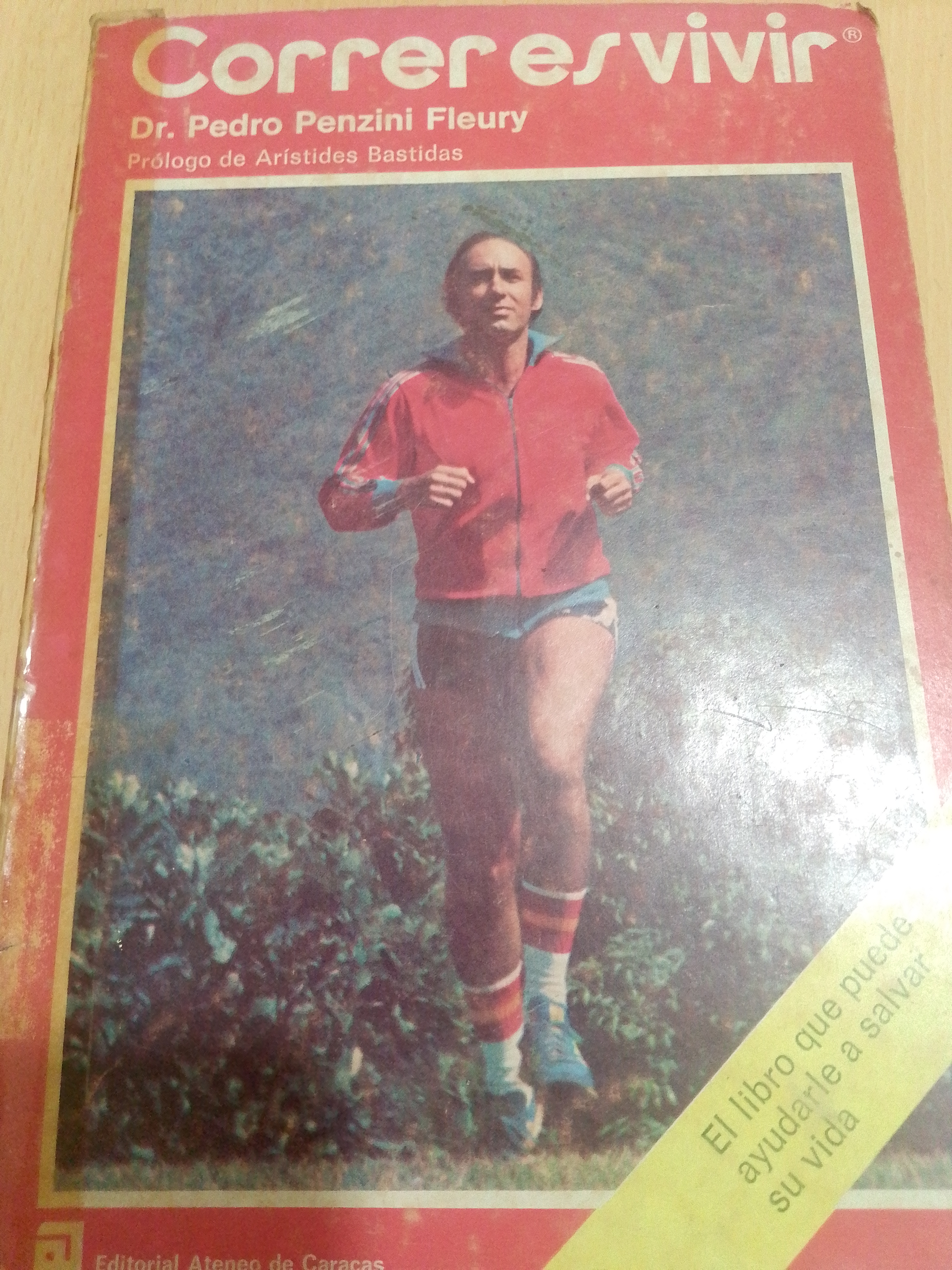 Portada de Correr es vivir