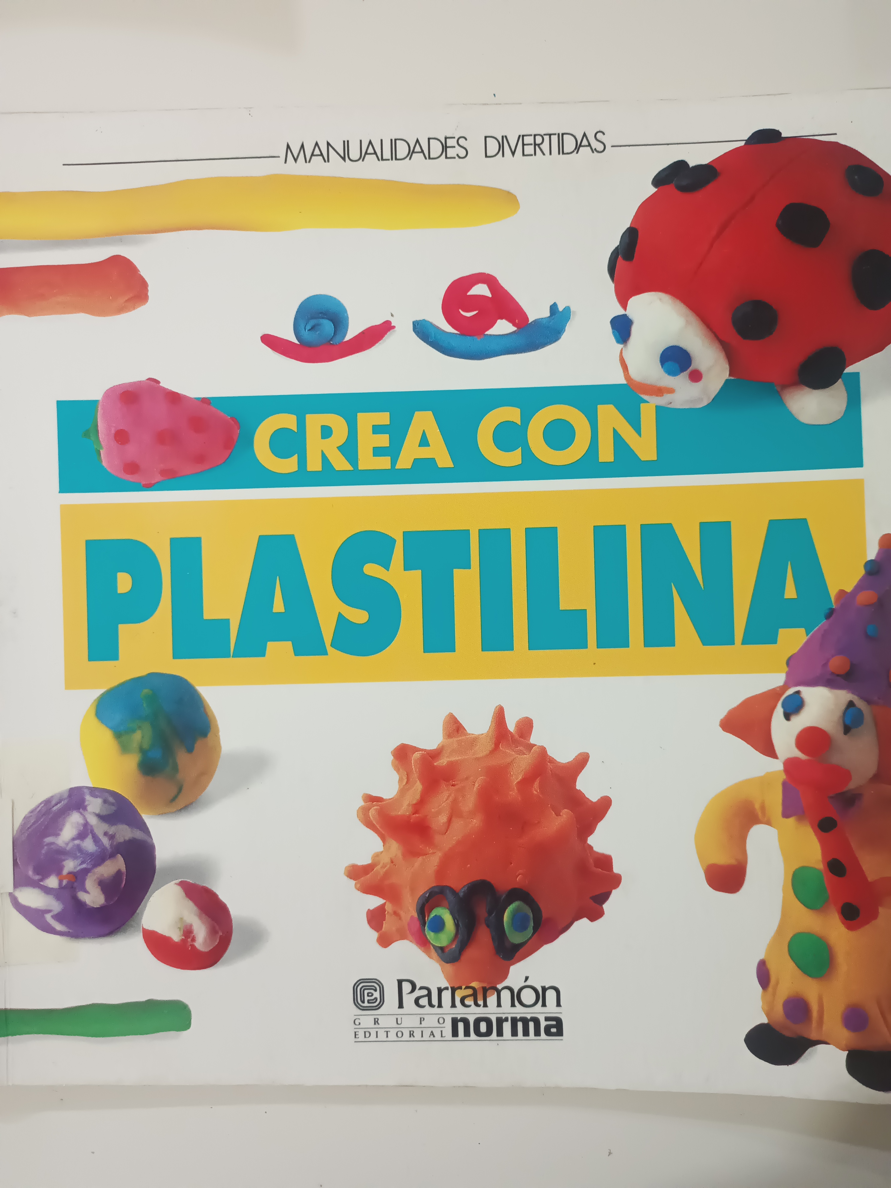 Portada de Crea con plastilina 