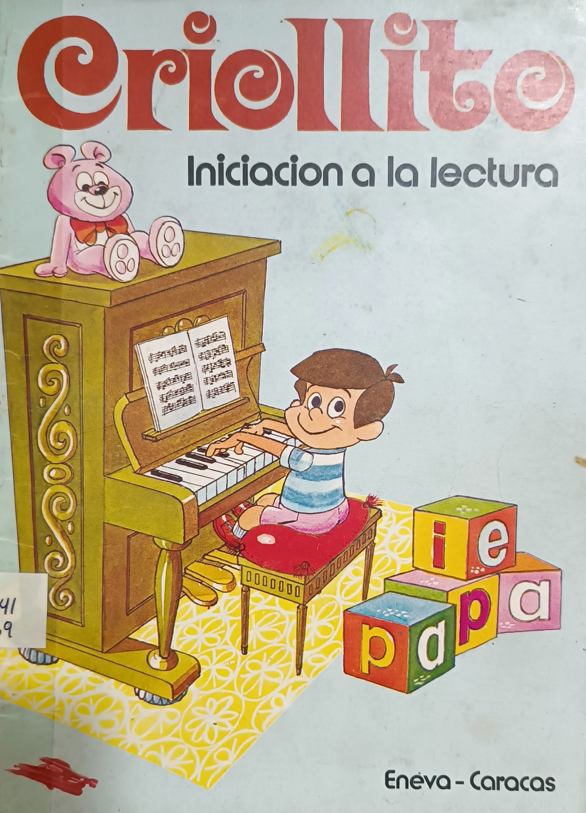 Portada de Criollito Iniciación de lectura