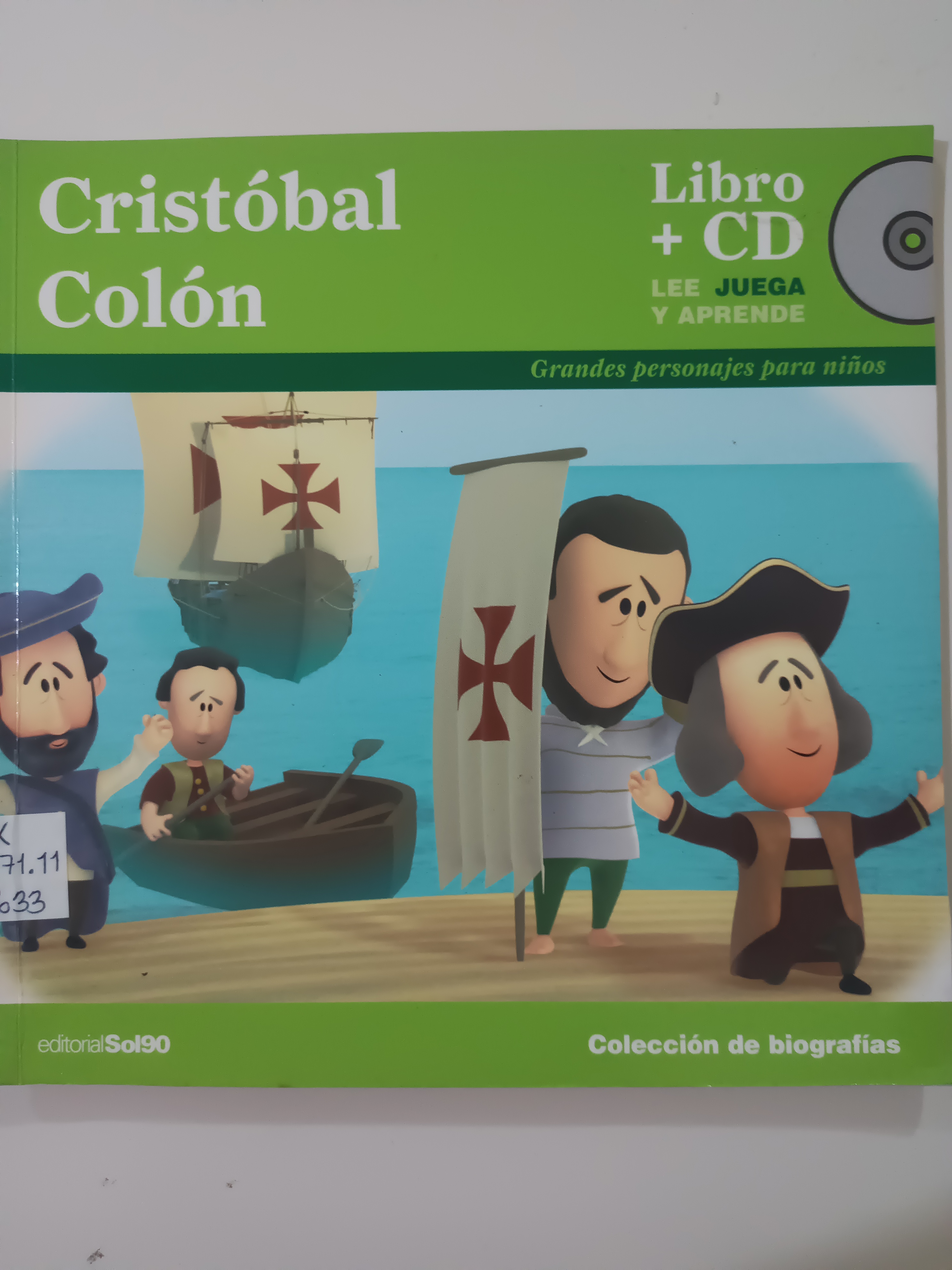 Portada de Cristóbal Colón 