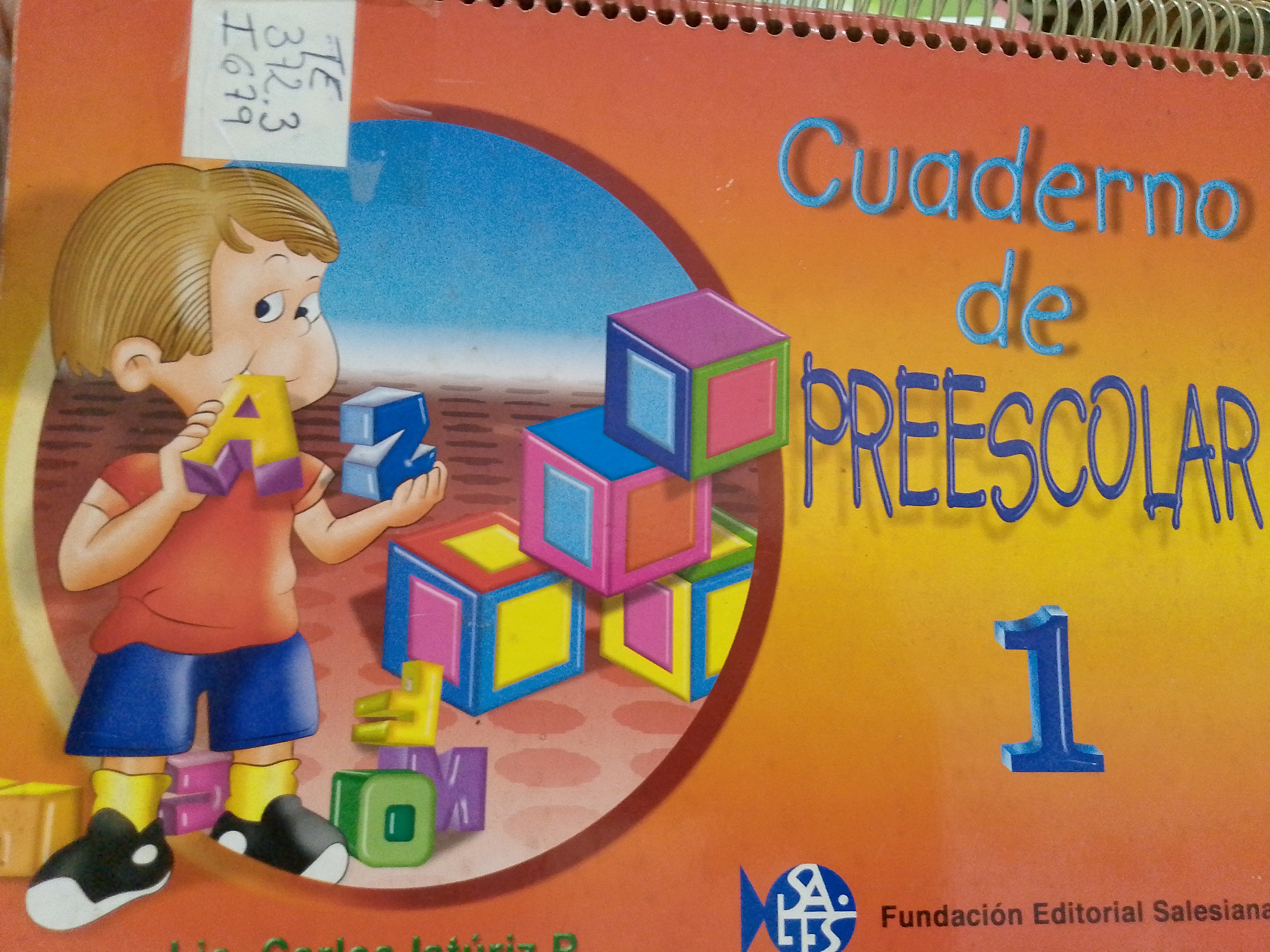 Portada de Cuaderno de preescolar 1