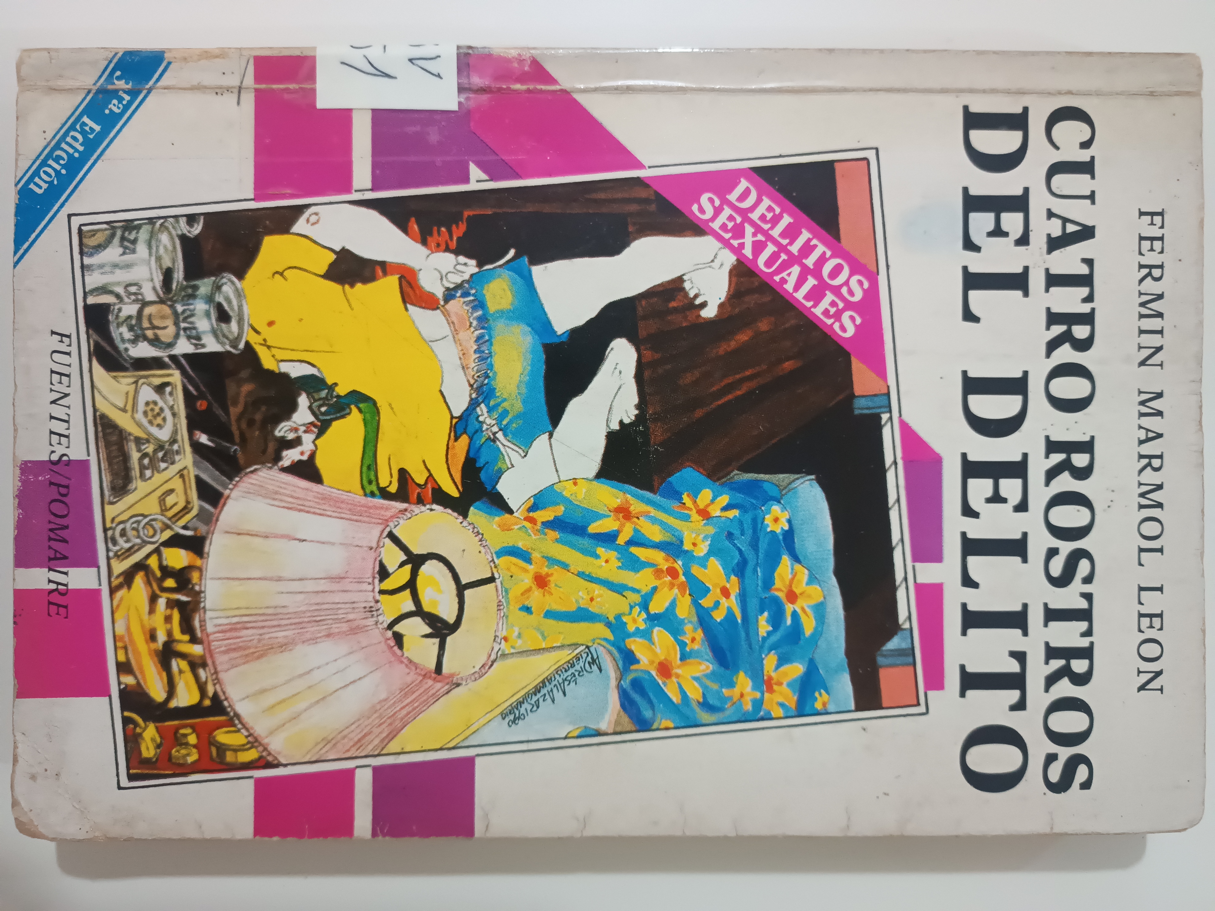 Portada de Cuatro rostros del delito