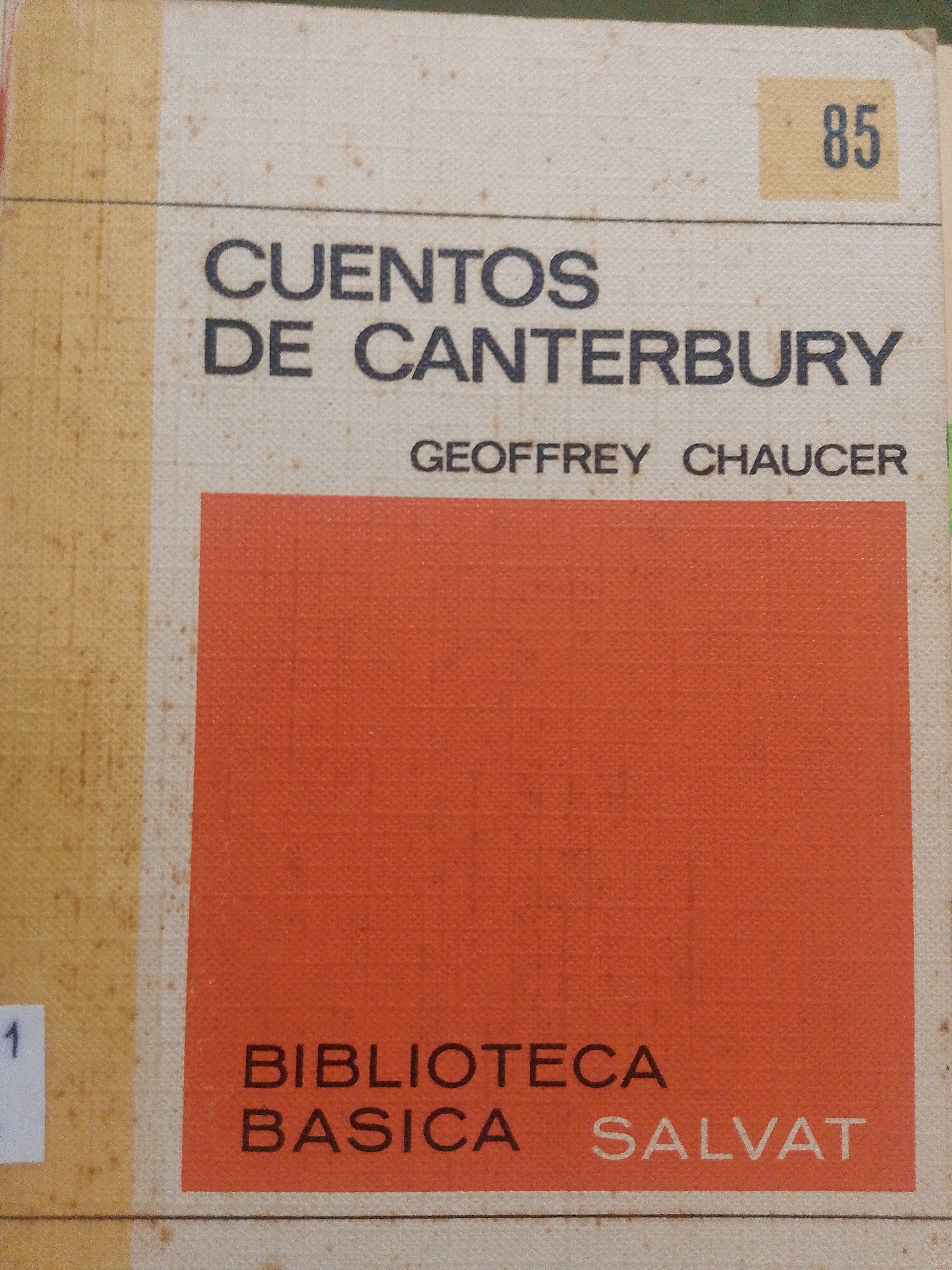 Portada de Cuentos de canterbury