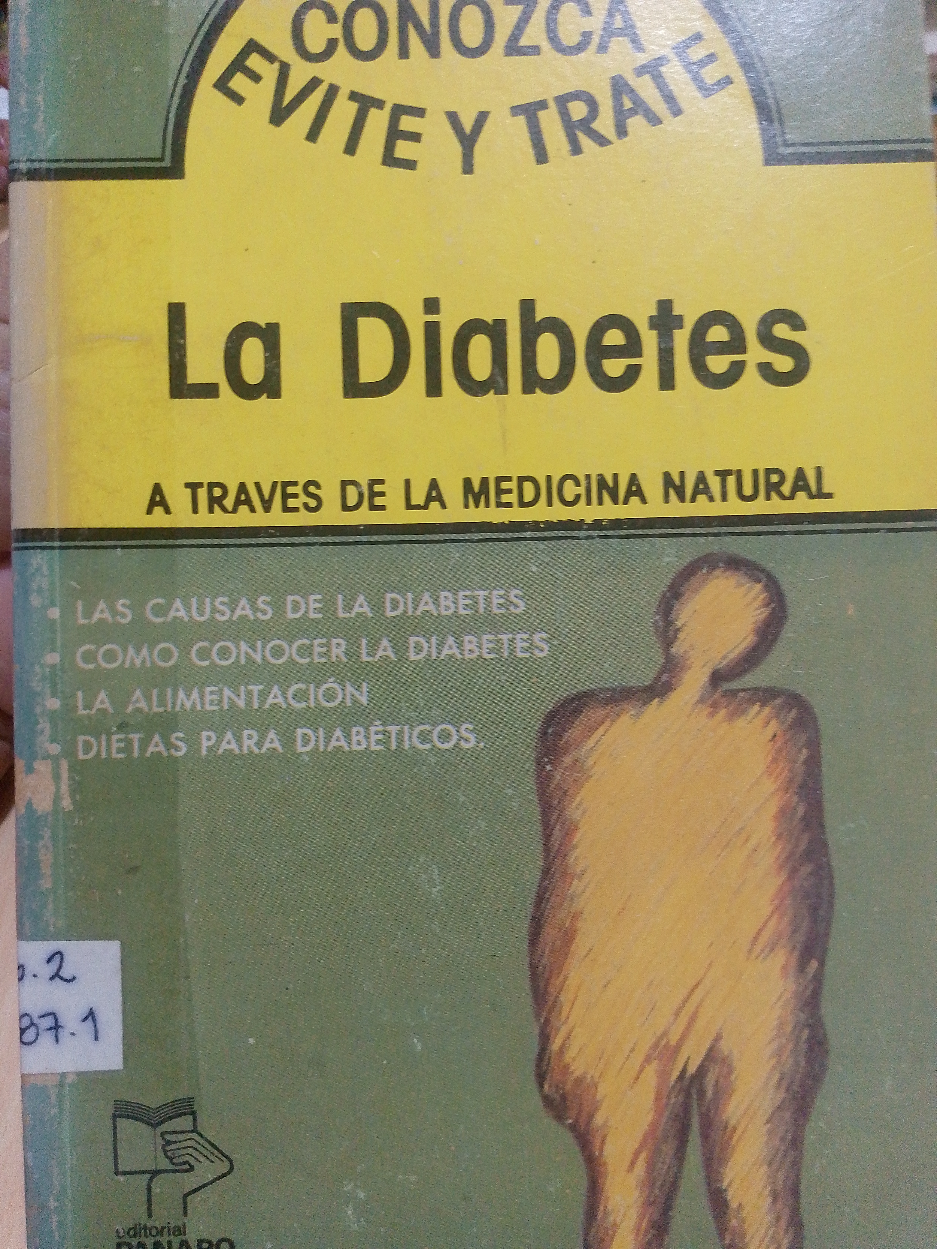 Portada de Curese usted mismo la diabetes.  A través de la medicina natural