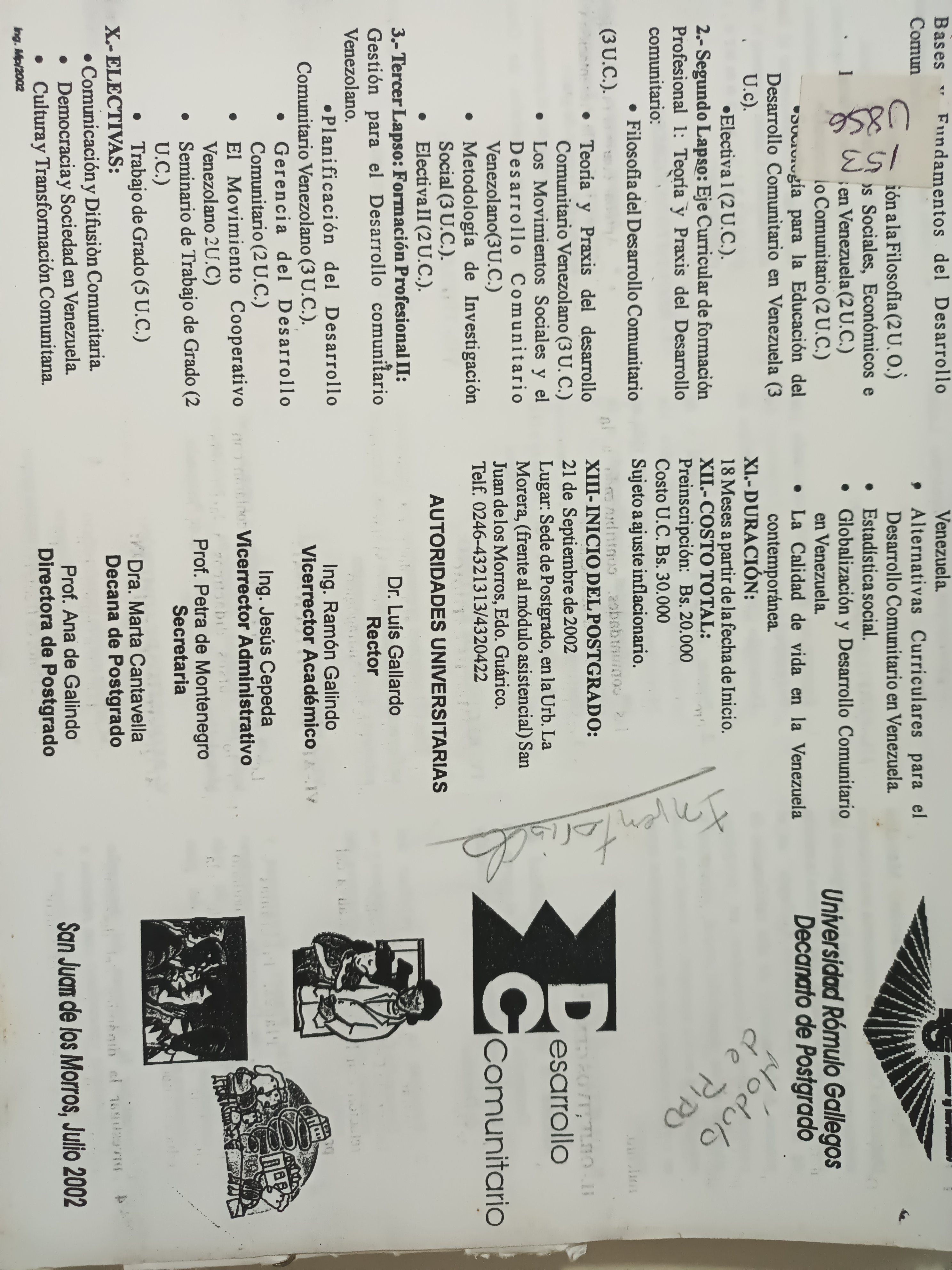 Portada de Desarrollo Comunitario
