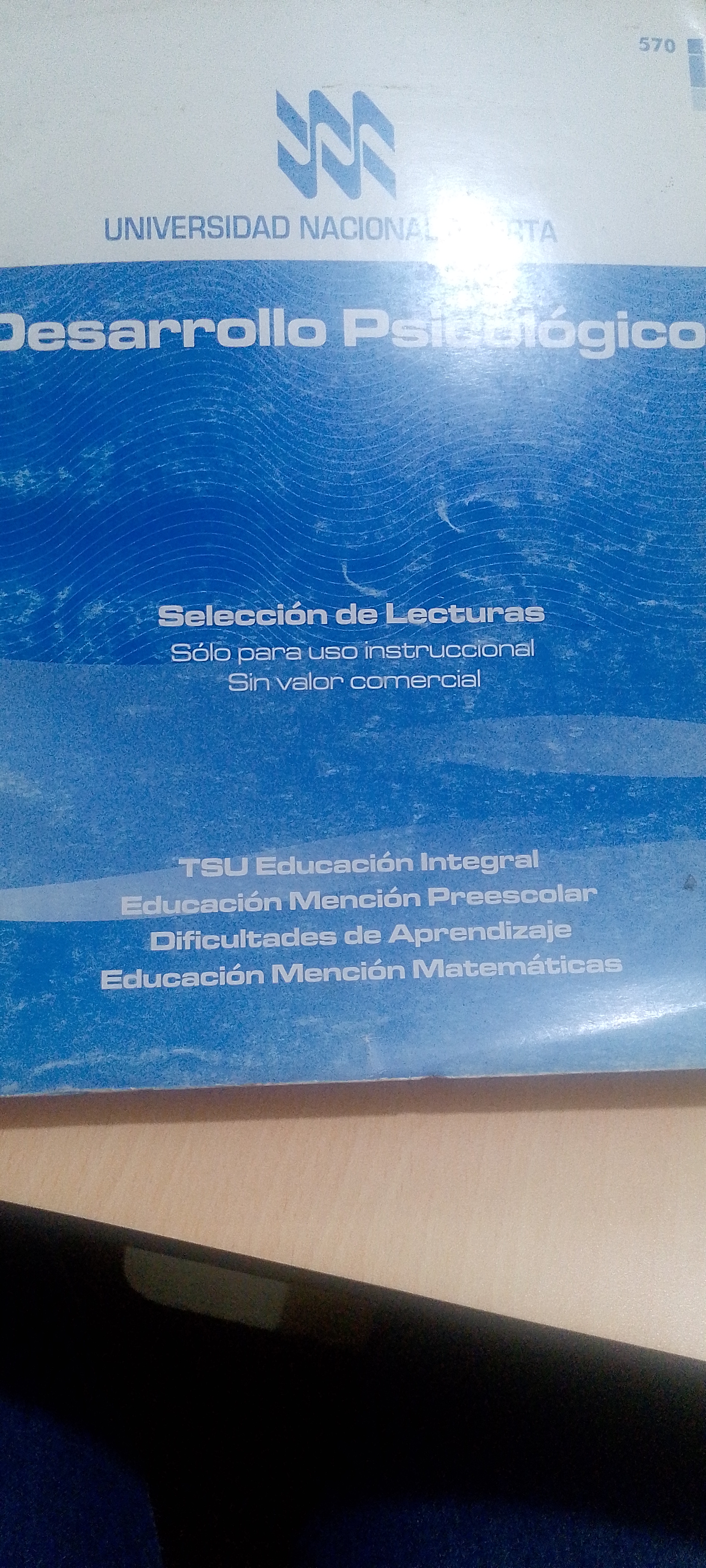 Portada de Desarrollo psicológico. Selección de lecturas 