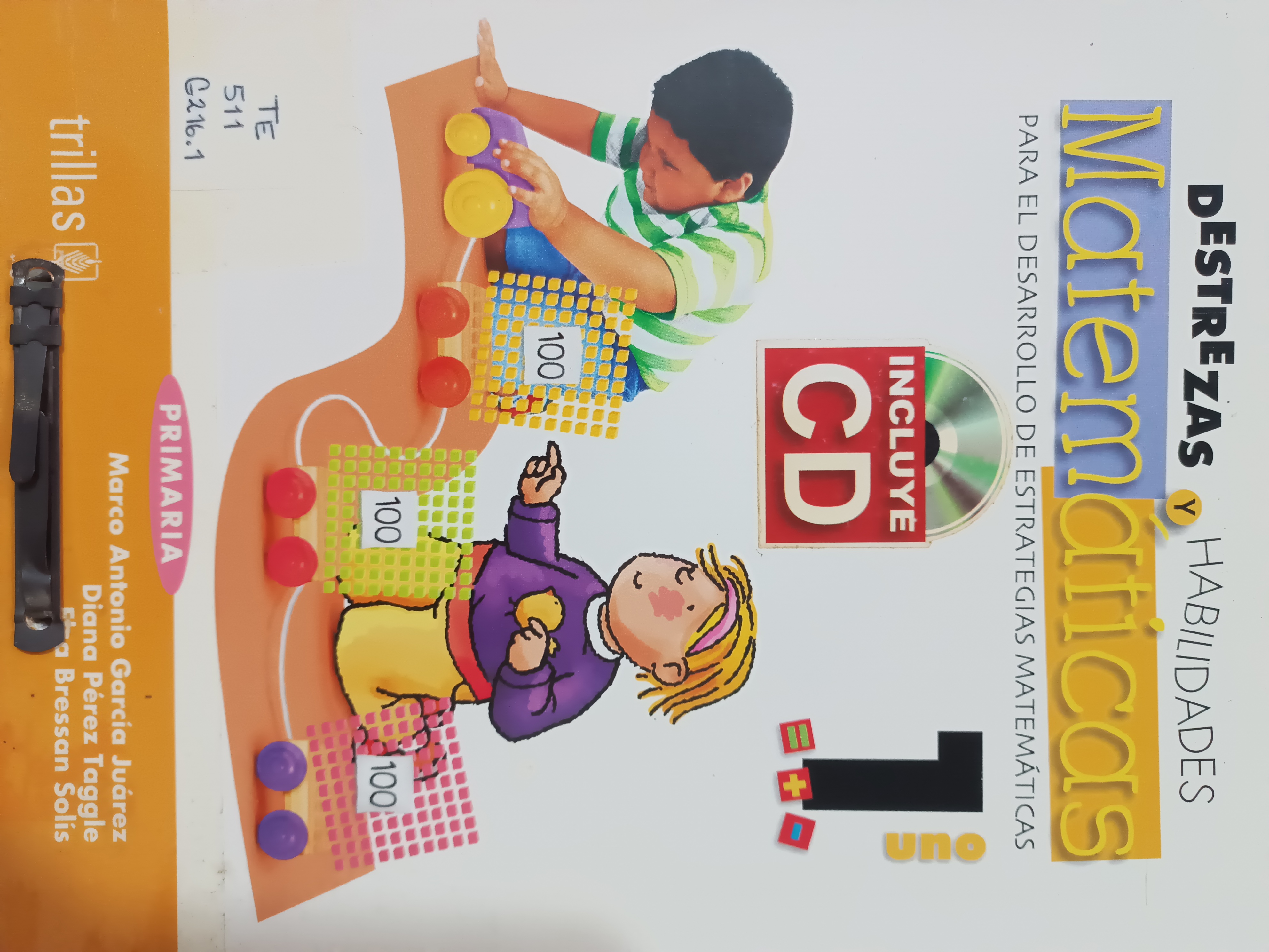 Portada de Destrezas y Habilidades Matemáticas 1. Para el desarrollo de estrategias matemáticas 