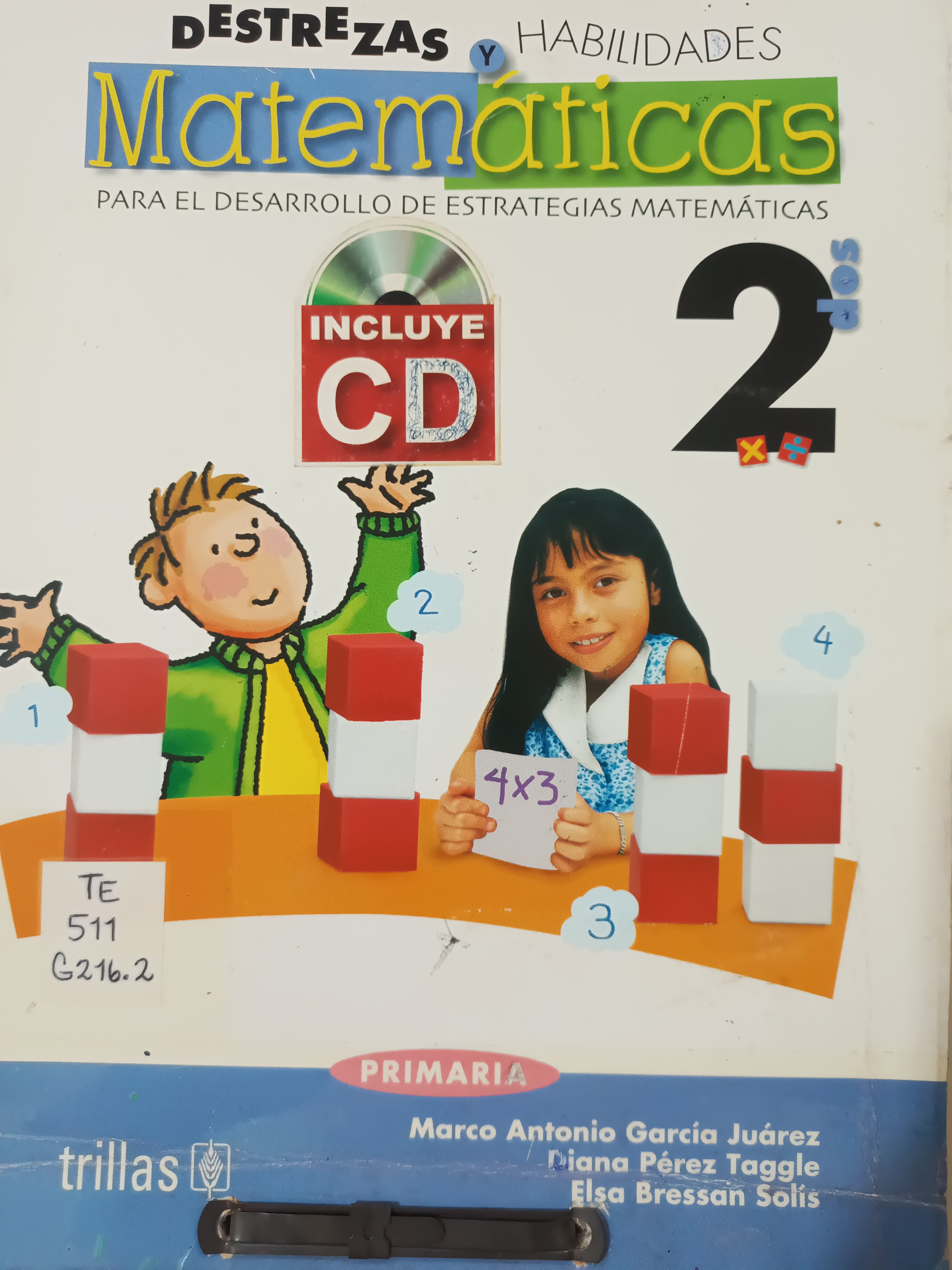 Portada de Destrezas y Habilidades Matemáticas 2. Para el desarrollo de estrategias matemáticas 