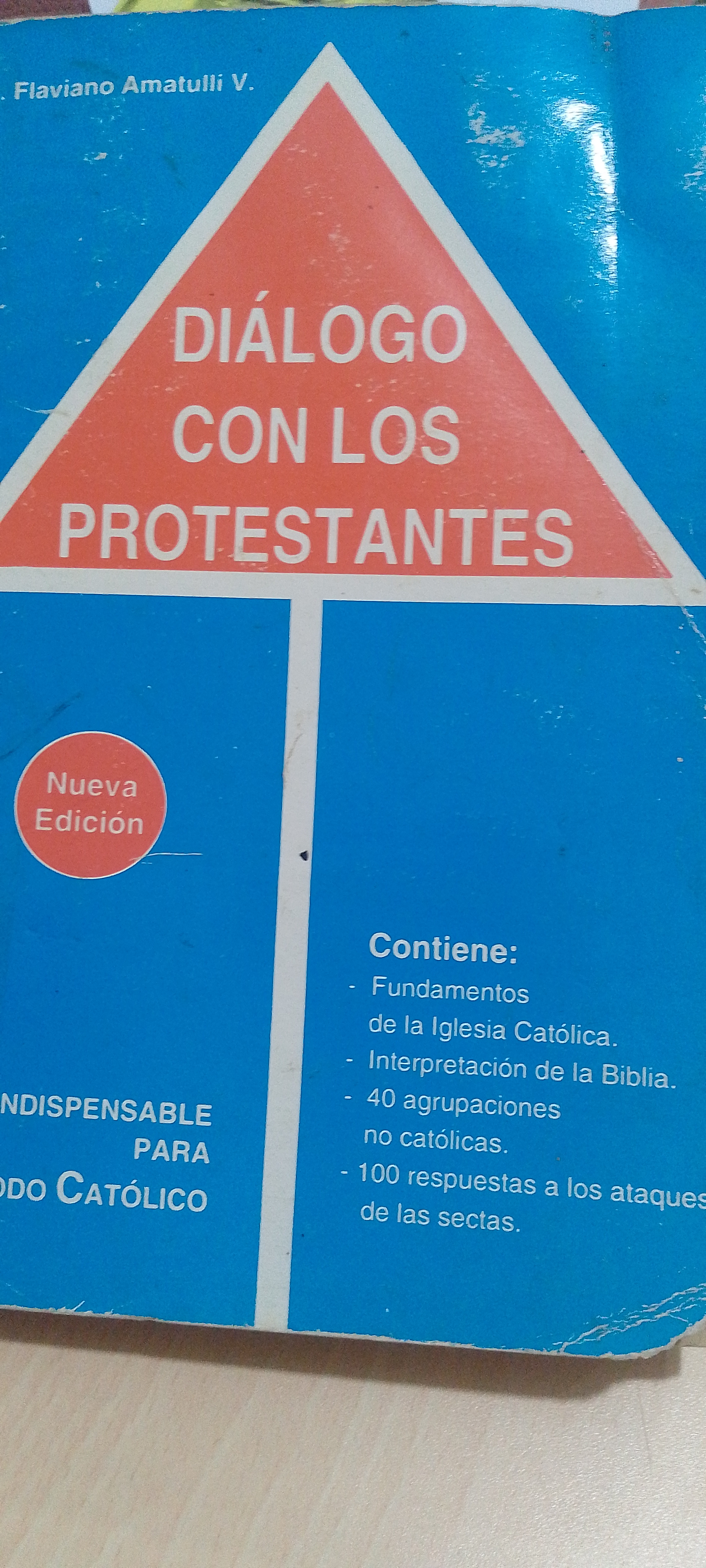 Portada de Diálogo con los protestantes