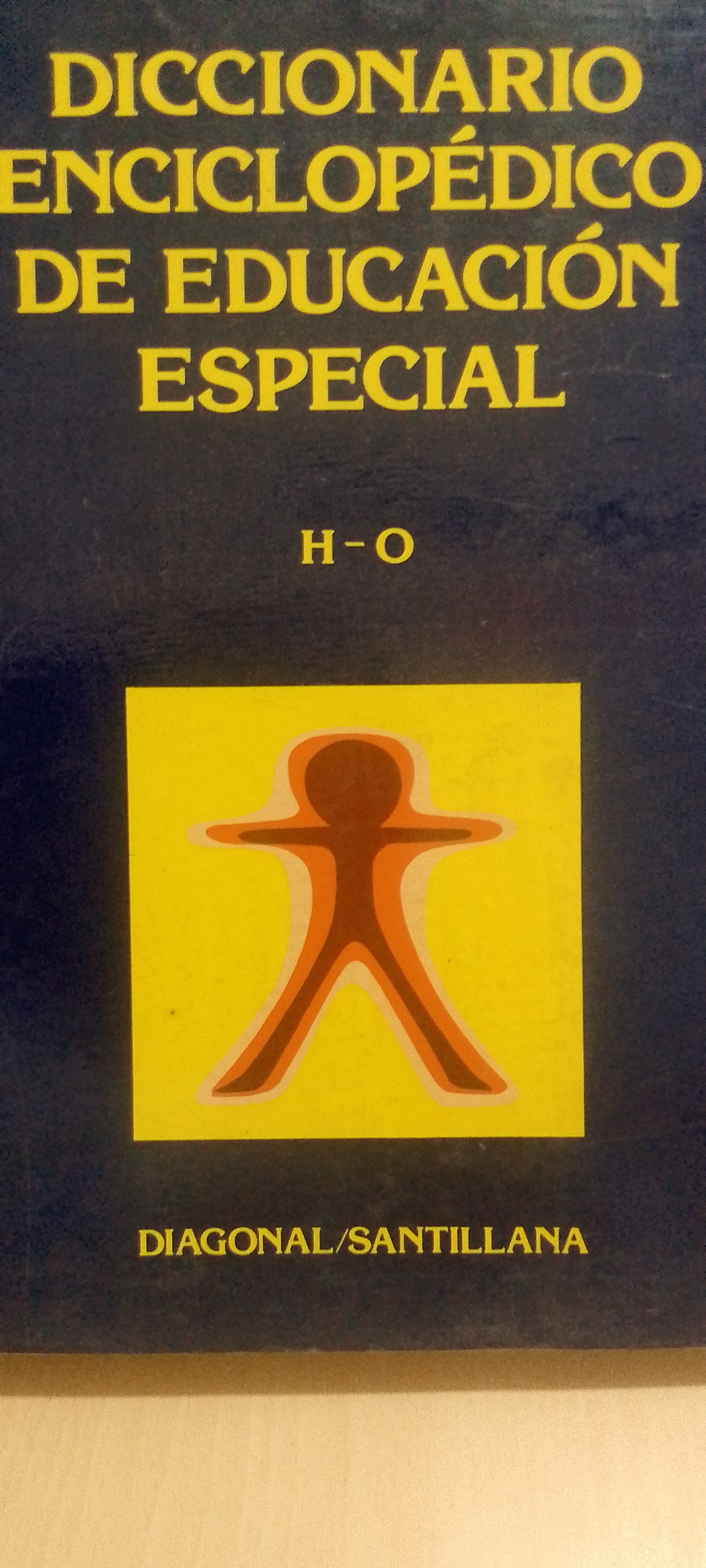 Portada de Diccionario Enciclopedico de Educación especial. Volumen III H-O