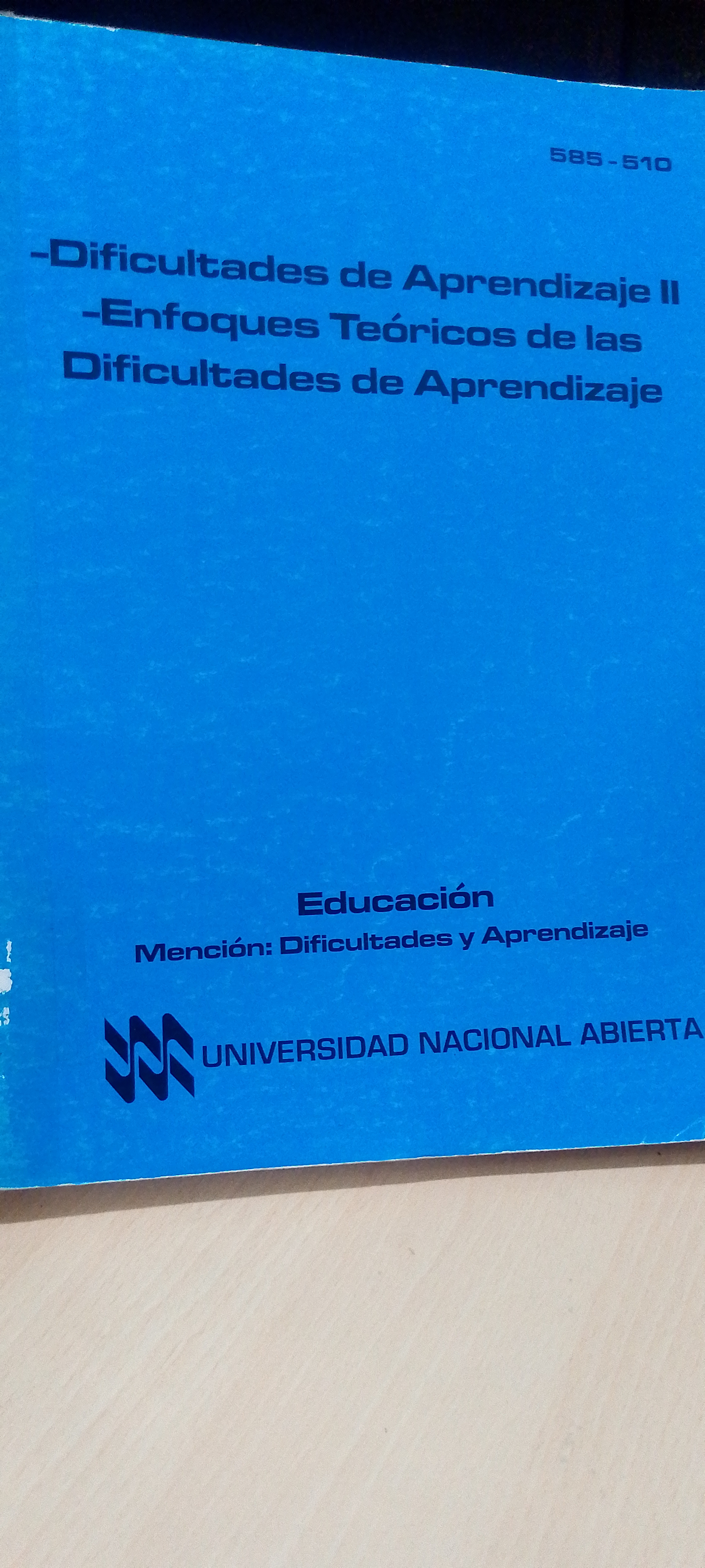 Portada de Dificultades de aprendizaje II