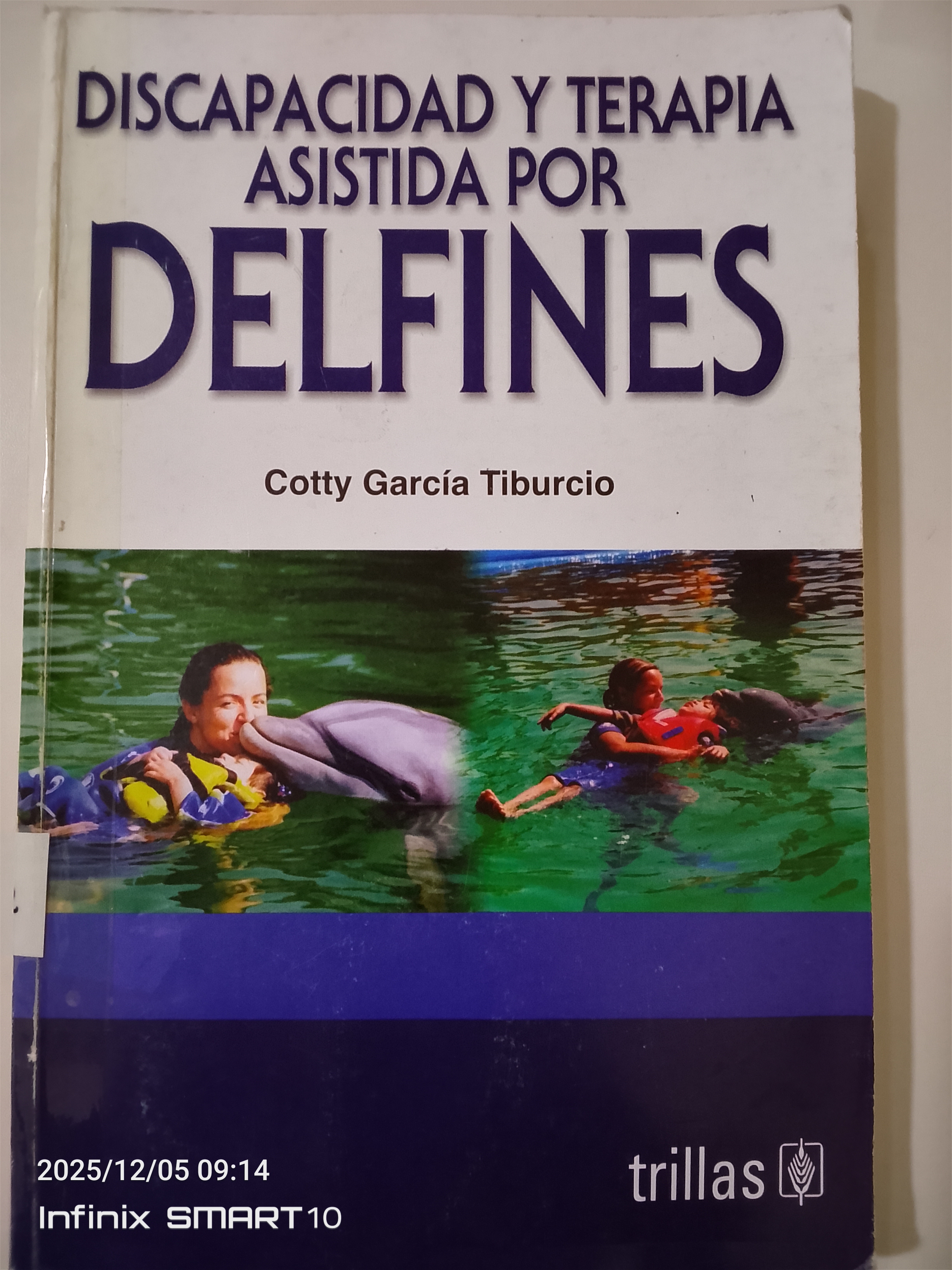 Portada de Discapacidad y terapia asistida por delfines