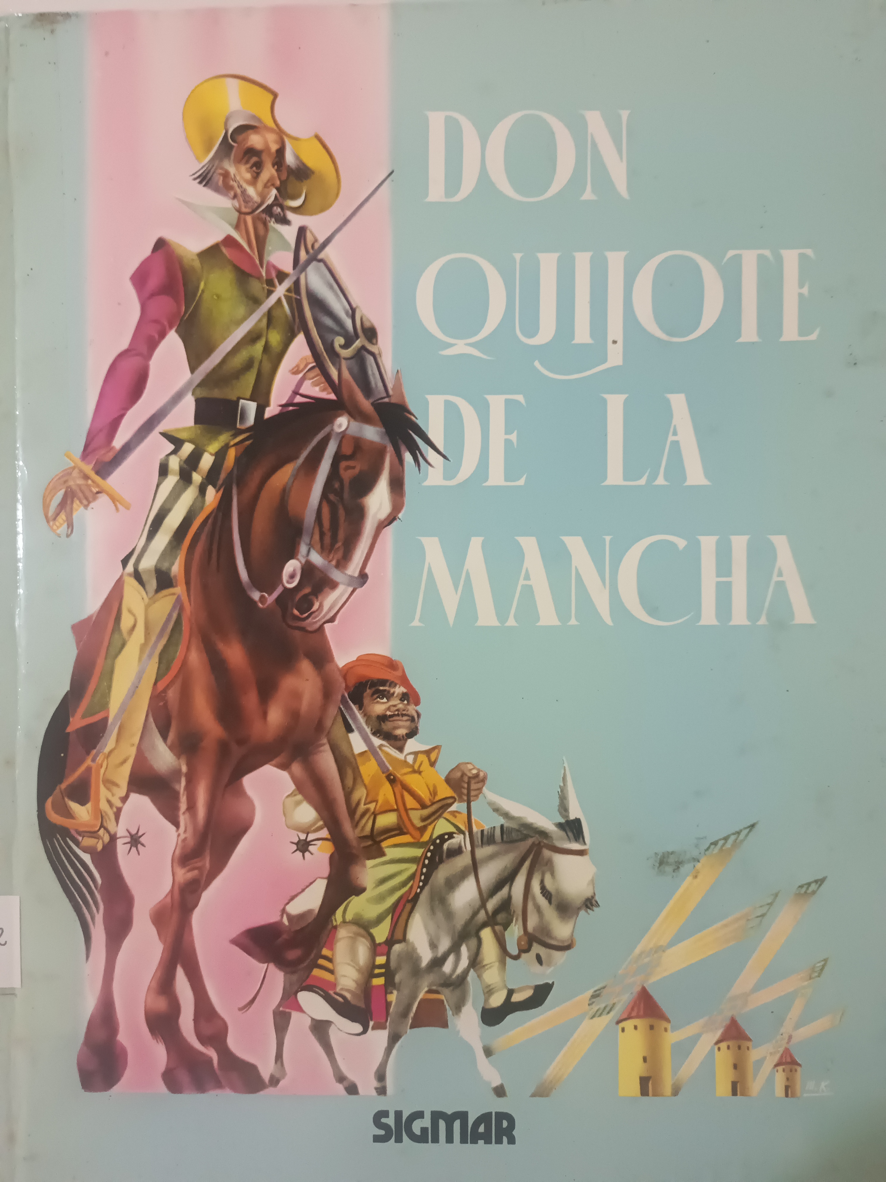 Portada de Don Quijote de la Mancha