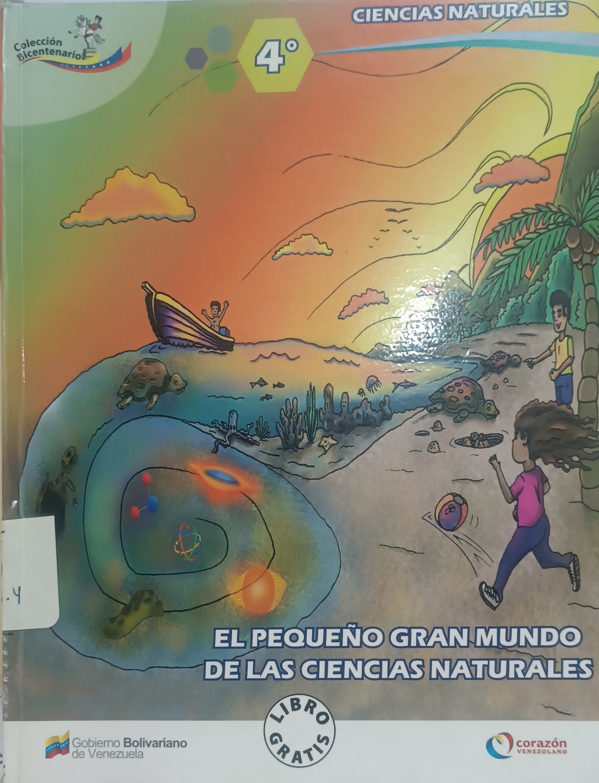 Portada de EL PEQUEÑO GRAN  MUNDO DE LA CIENCIAS NATURALES
