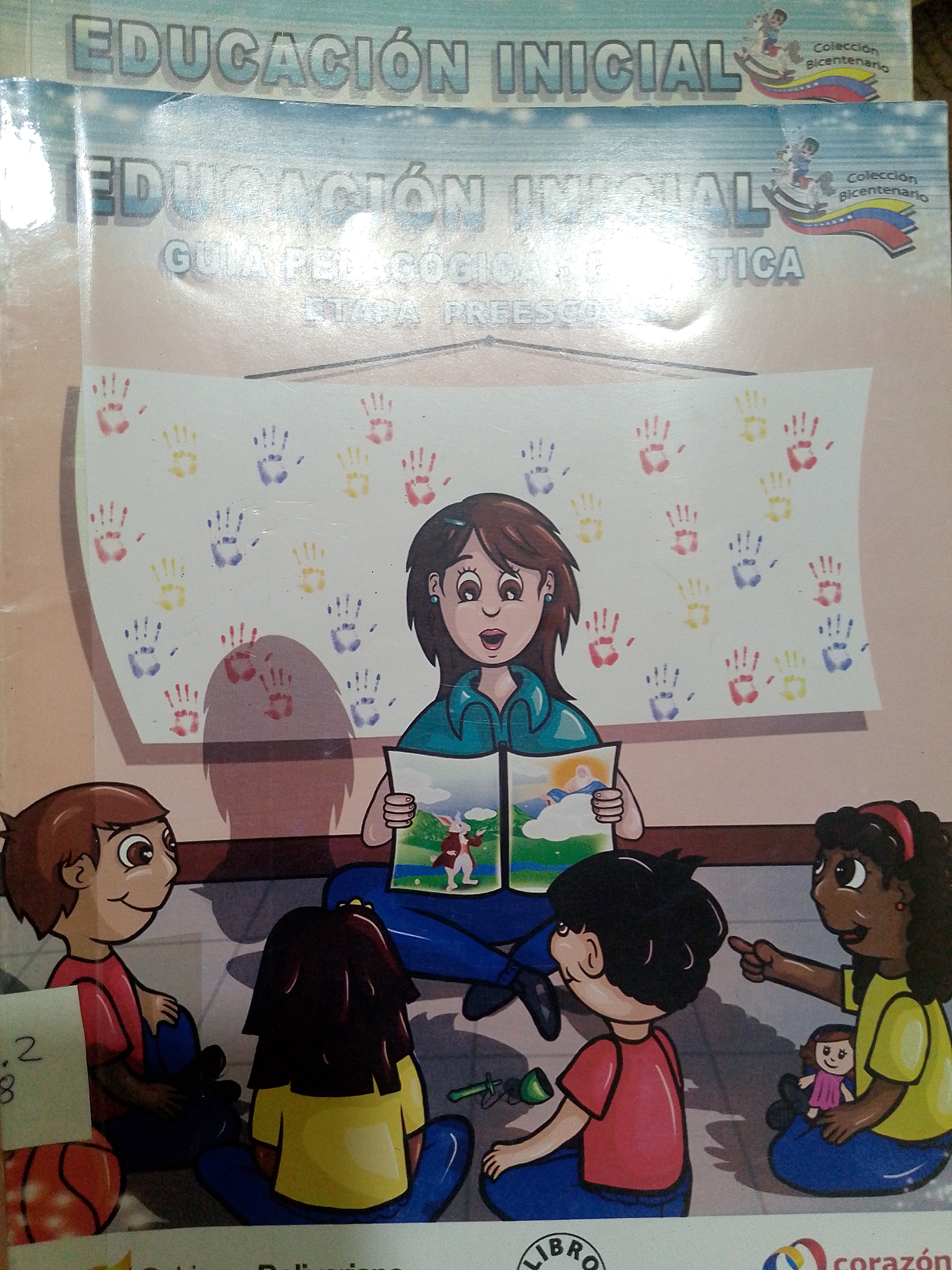 Portada de Educación Inicial Guìa Pedagógica - Didáctica Etapa Preescolar 