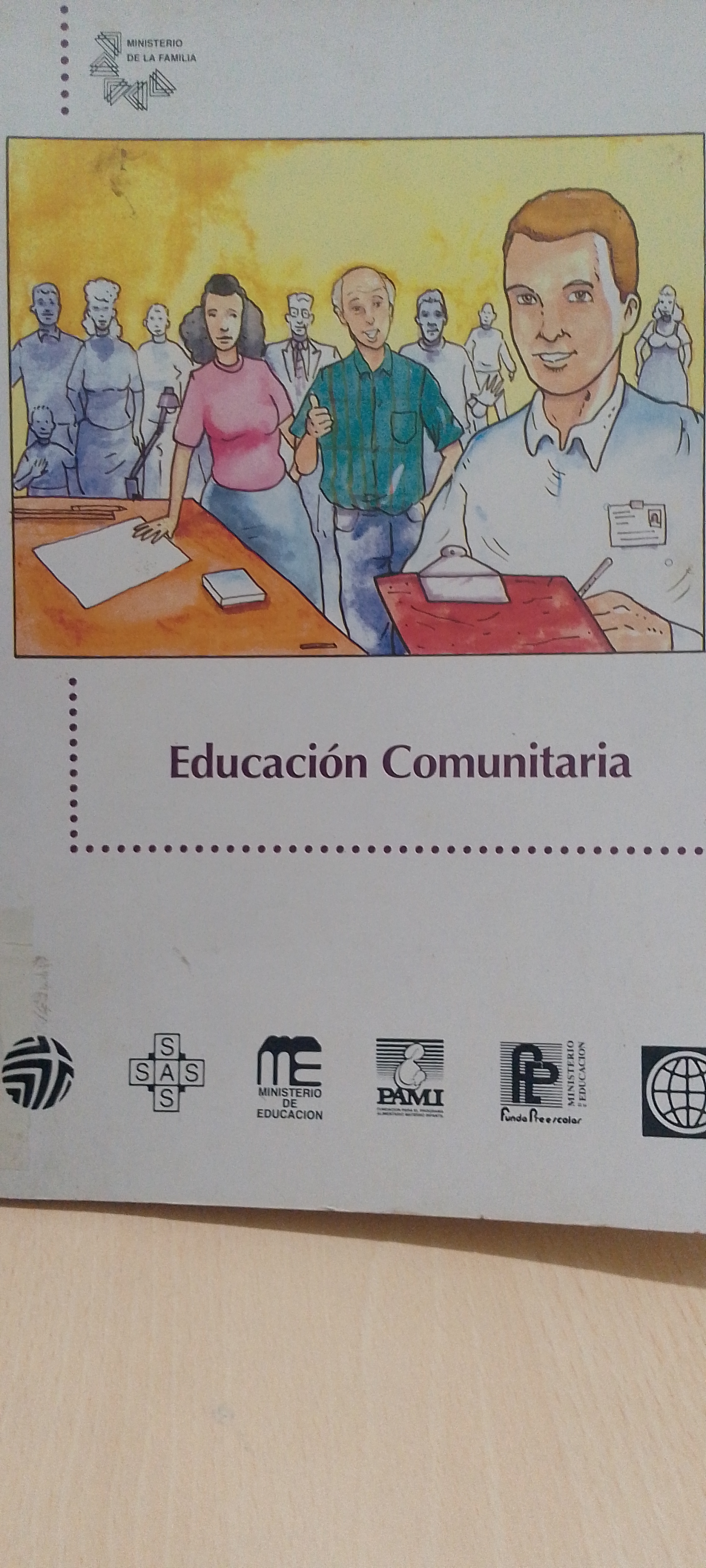 Portada de Educación comunitaria