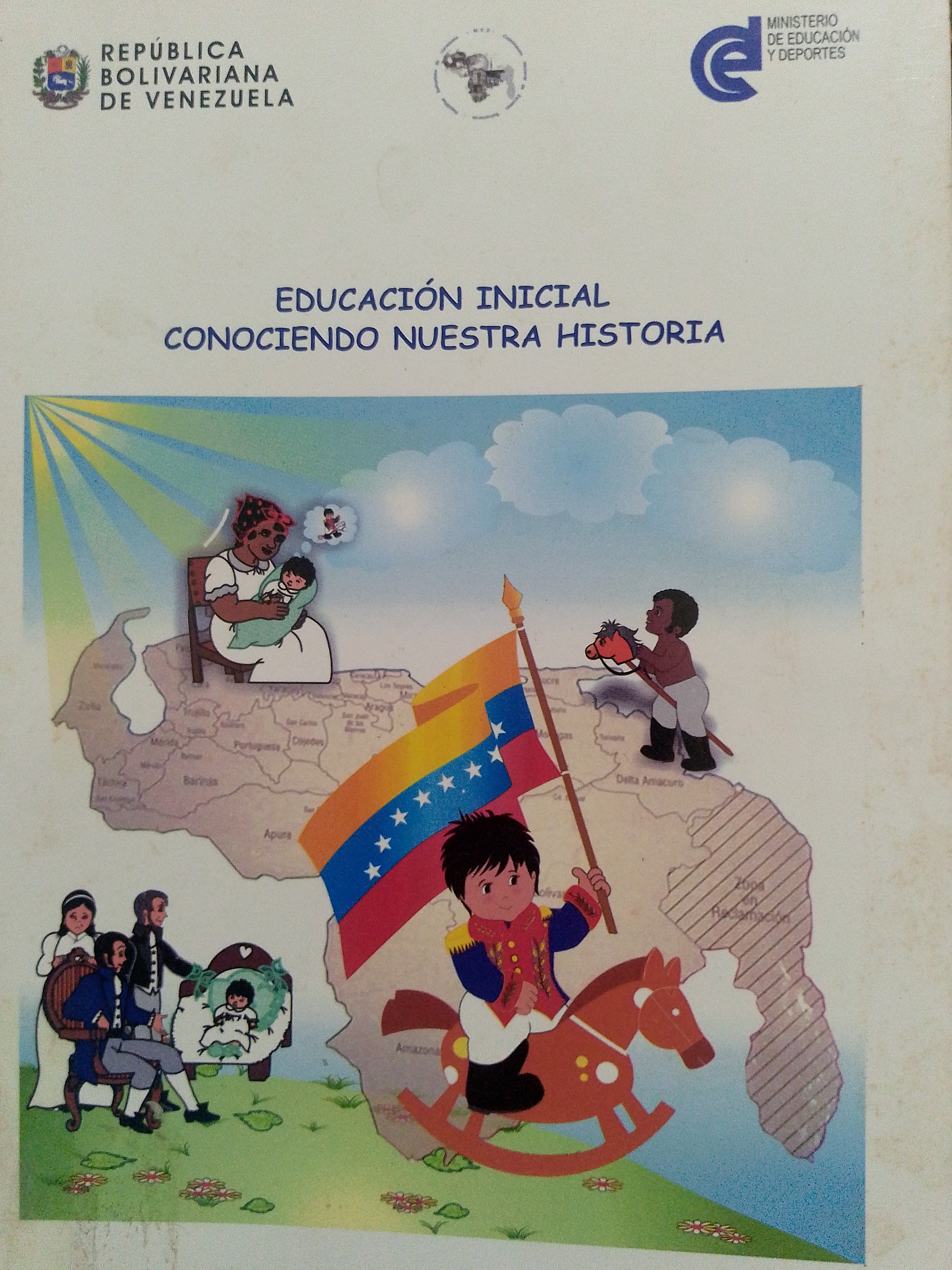Portada de Educación inicial conociendo nuestra historia